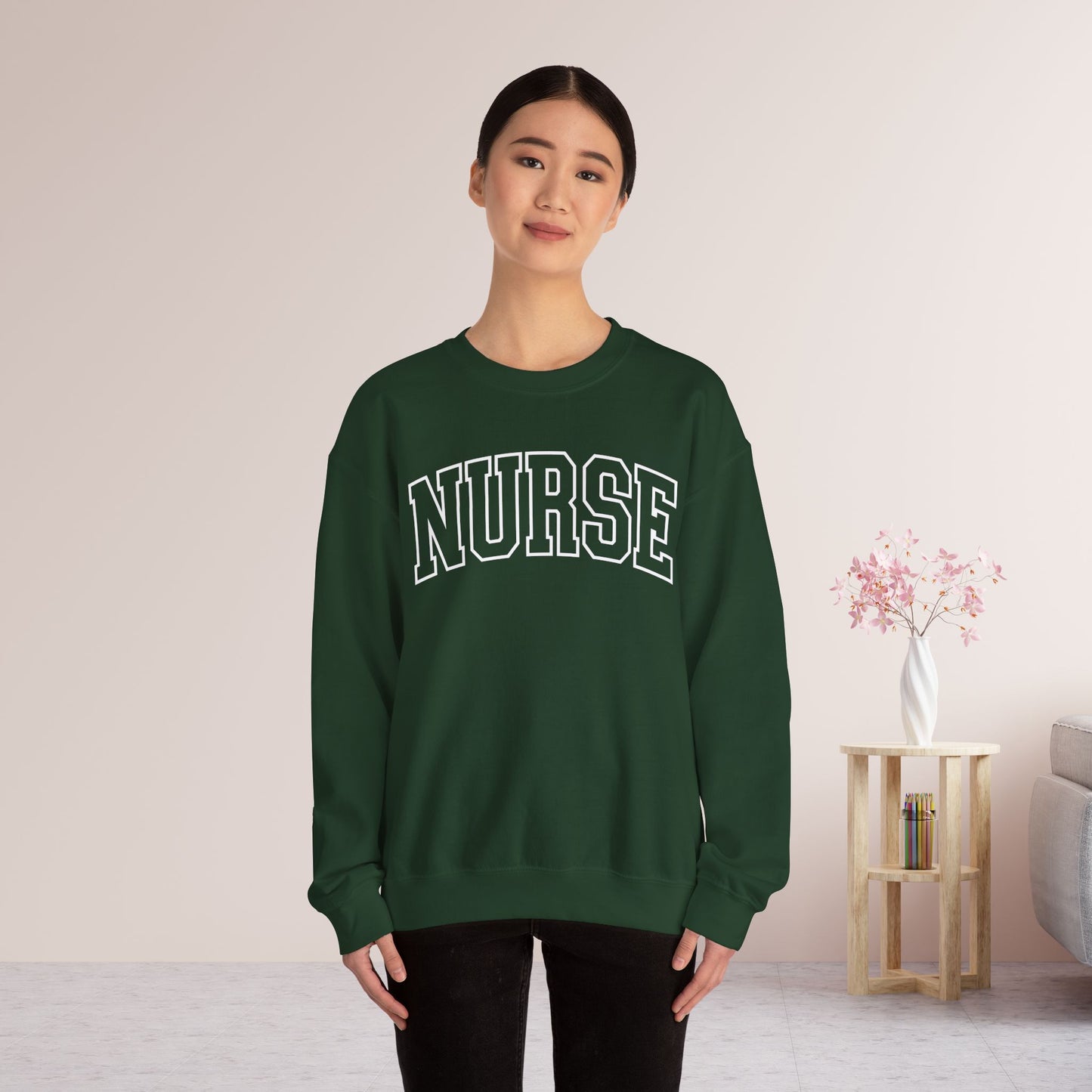 Unisex Retro Nurse Sweatshirt for Registered Nurse