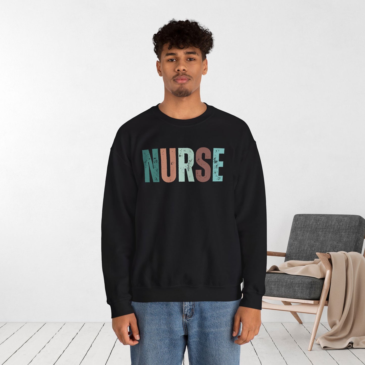 Retro Registered Nurse Sweatshirt