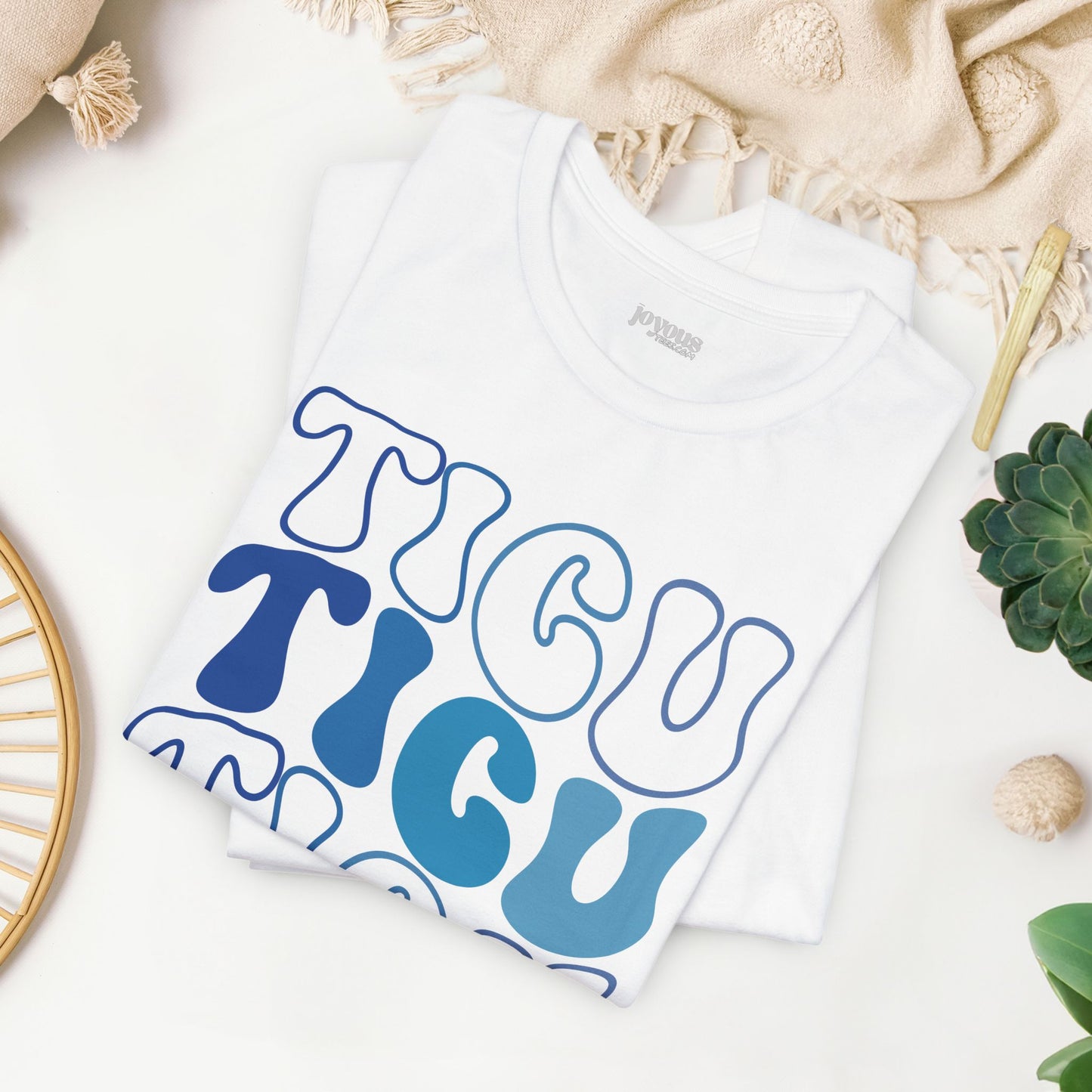 Groovy Blue TICU Shirt - Trauma ICU Nurse Soft Cotton Tee