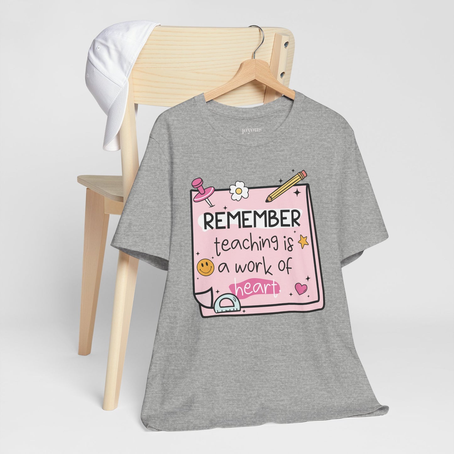 Trendy Motivational Teacher Soft Cotton Tee