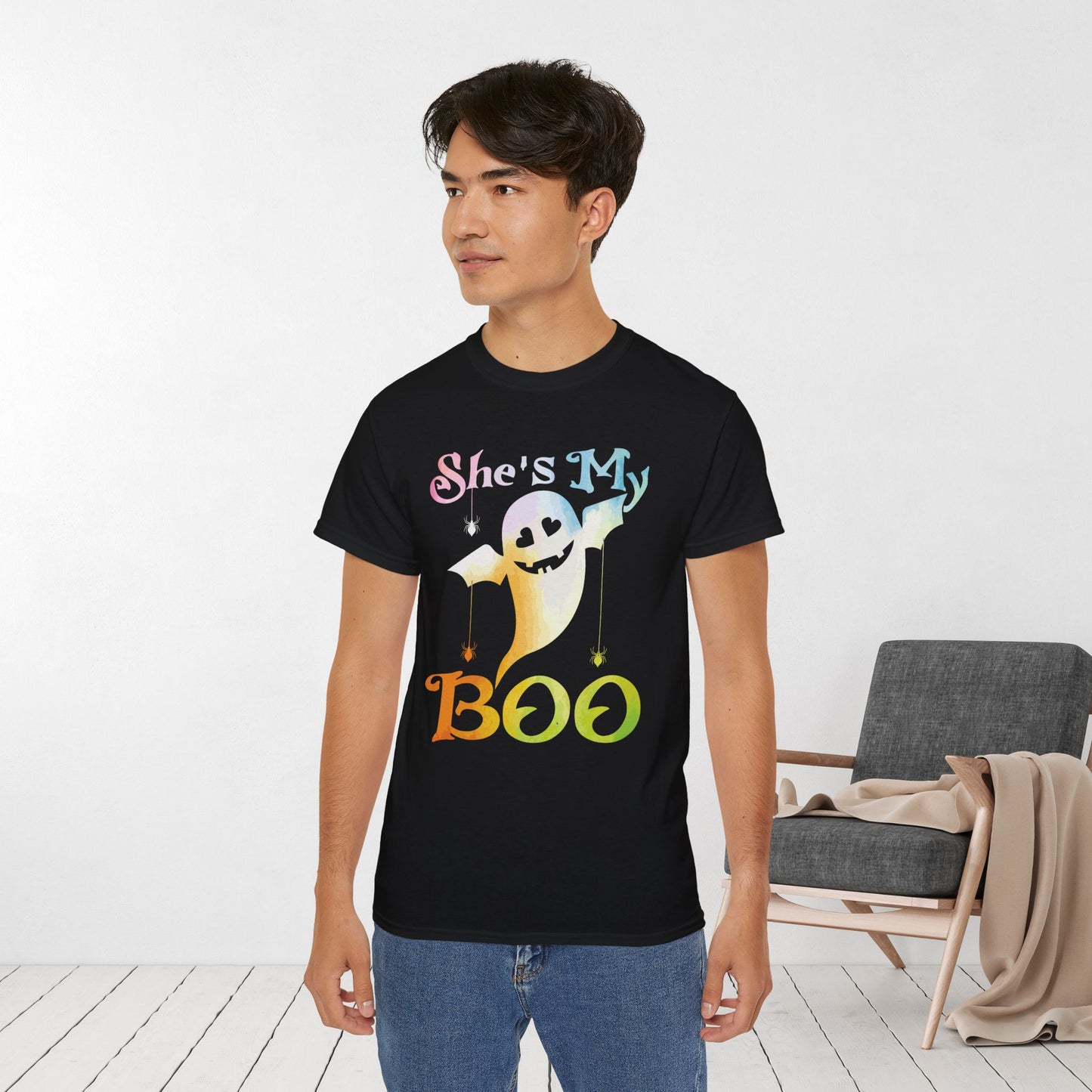 Matching Couples Halloween Shirt - Funny Halloween Ultra Cotton Tee