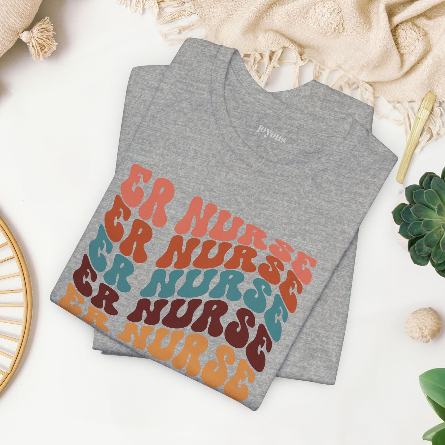 Groovy ER Nurse Shirt - Emergency Nurse Soft Cotton Tee