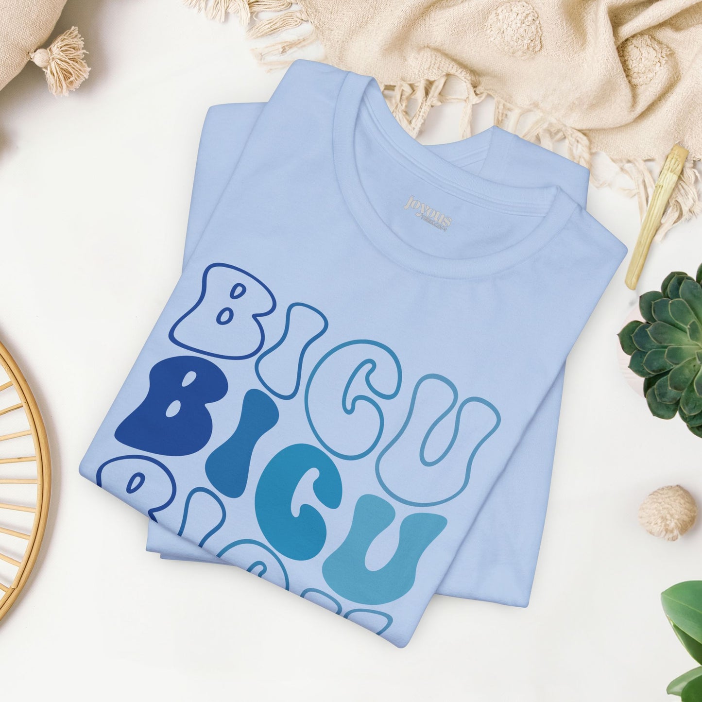 Groovy Blue BICU Shirt - Burn ICU Nurse Soft Cotton Tee