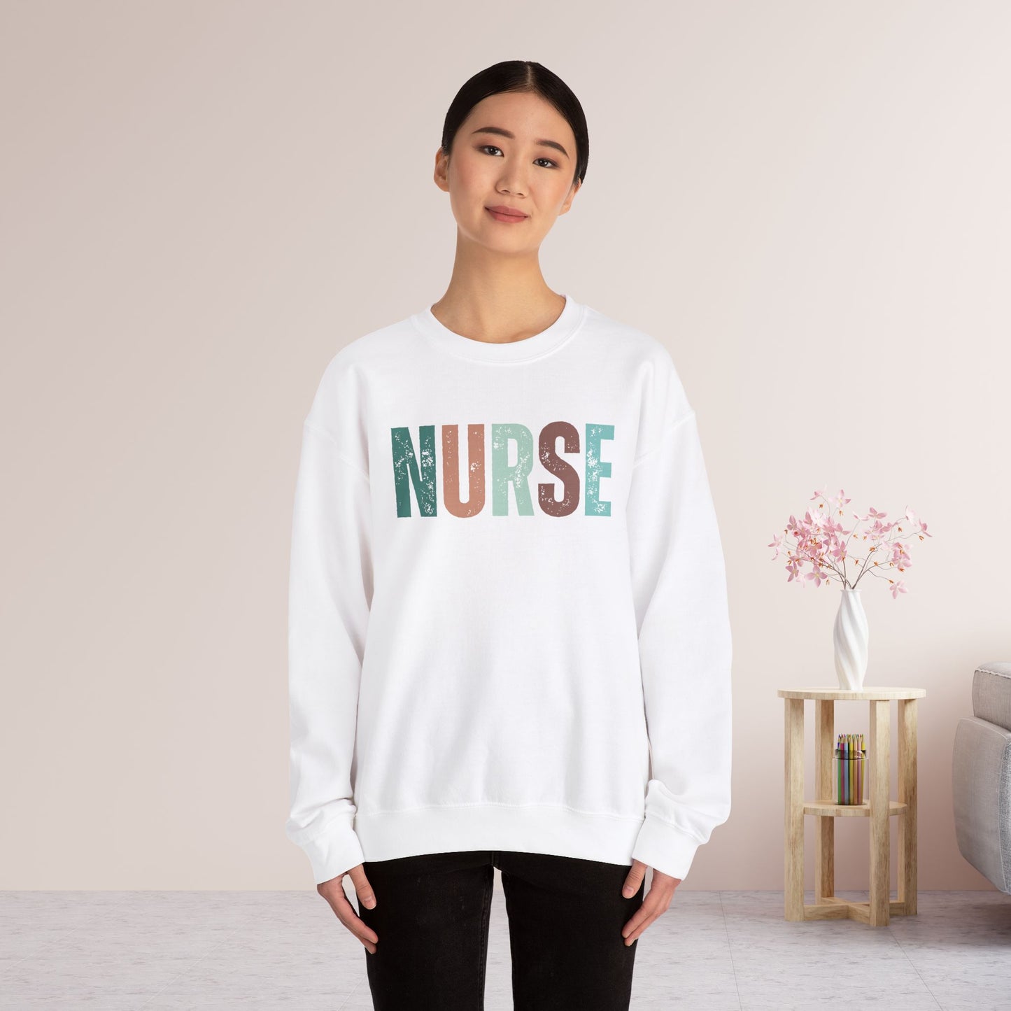 Retro Registered Nurse Sweatshirt