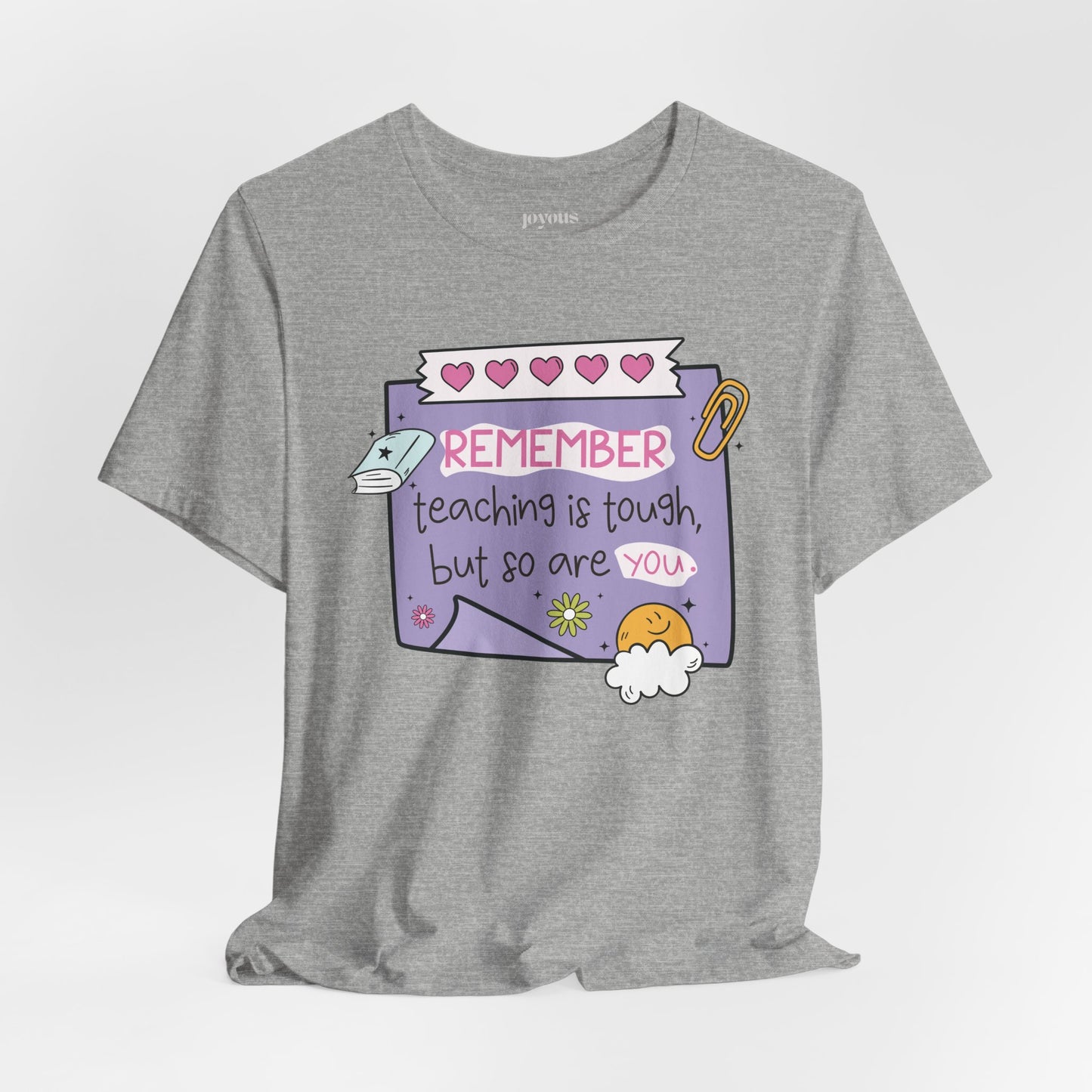 Trendy Motivational Teacher Soft Cotton Tee