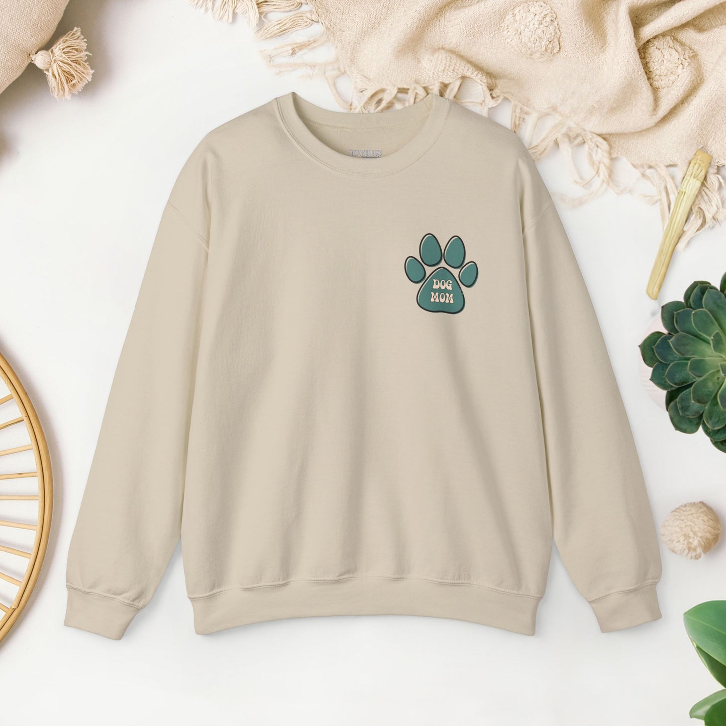 Retro Dog Mom Sweatshirt - Trendy Dog Mom Sweater