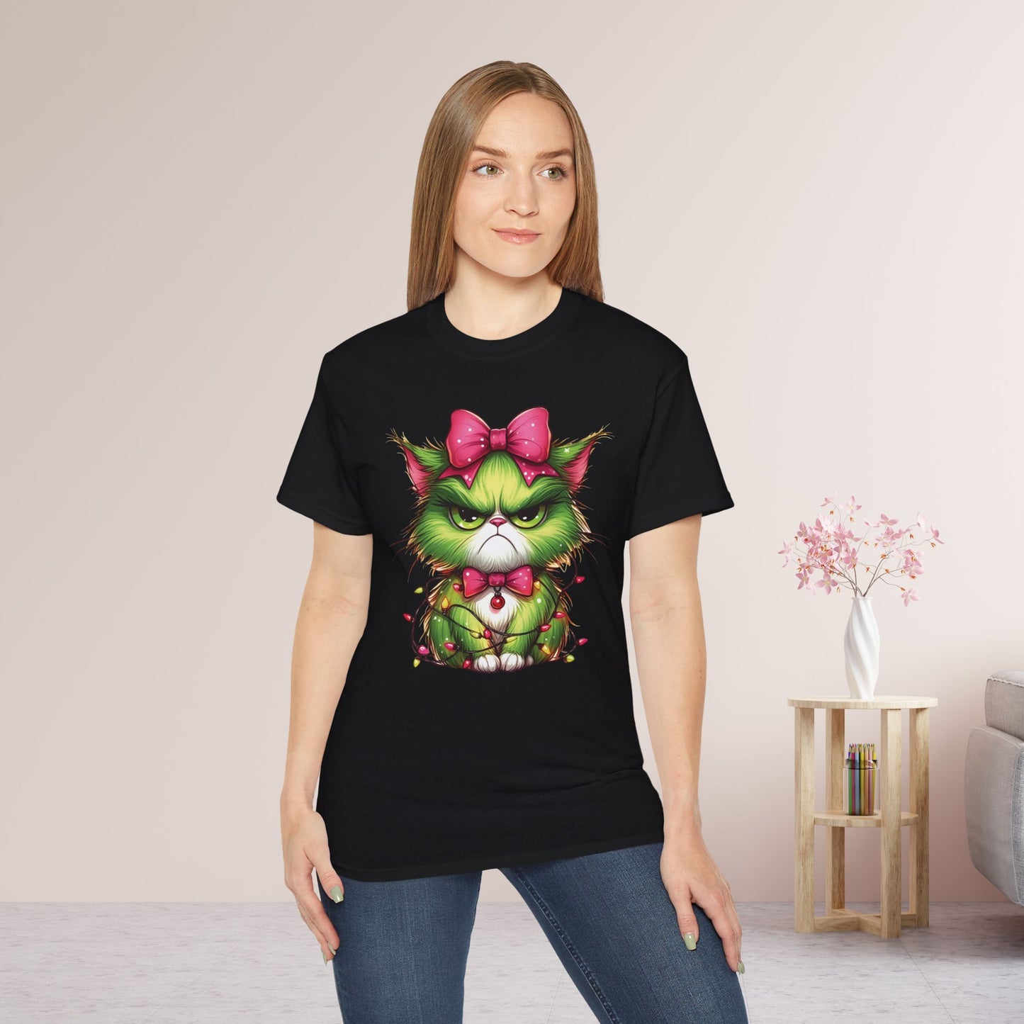 Grumpy Christmas Cat Ultra Cotton Tee