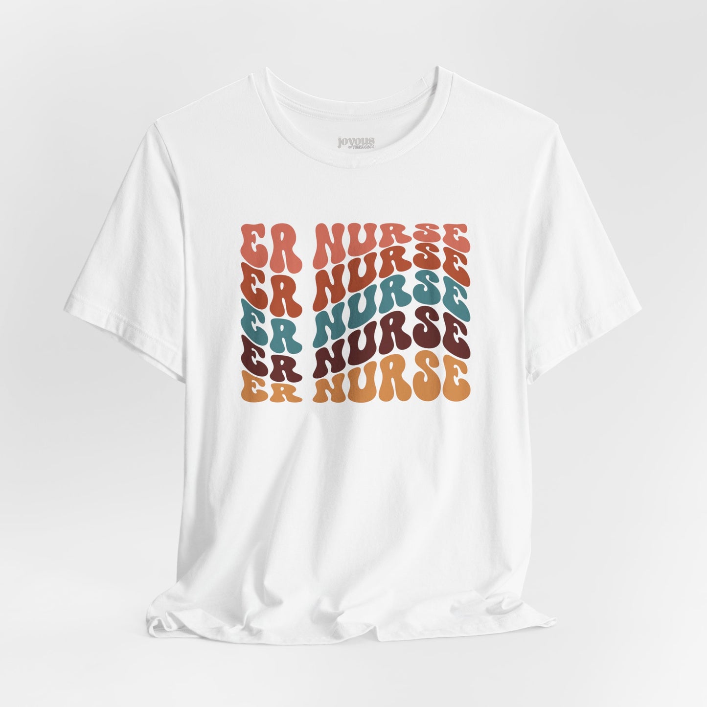 Groovy ER Nurse Shirt - Emergency Nurse Soft Cotton Tee