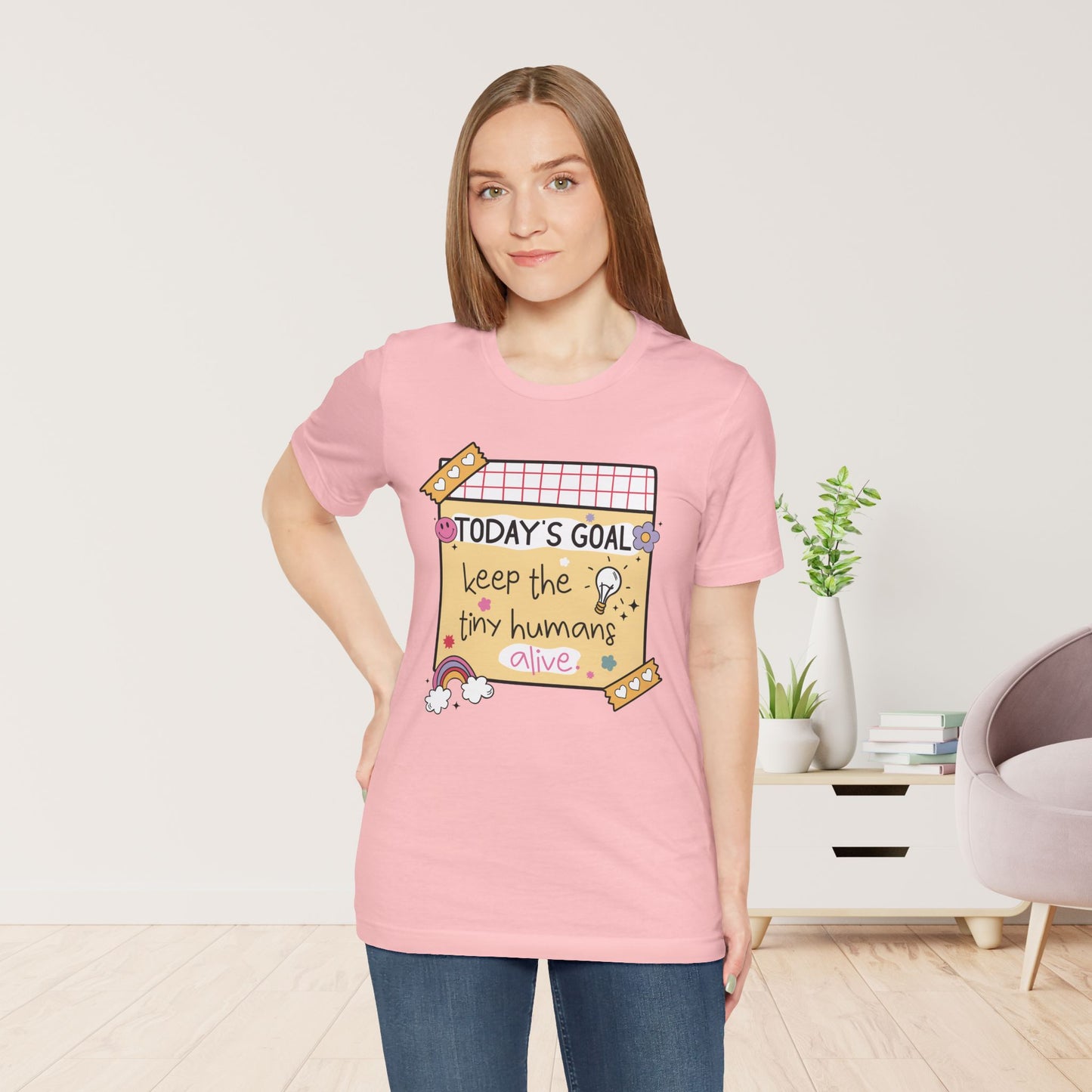 Trendy Motivational Teacher Soft Cotton Tee