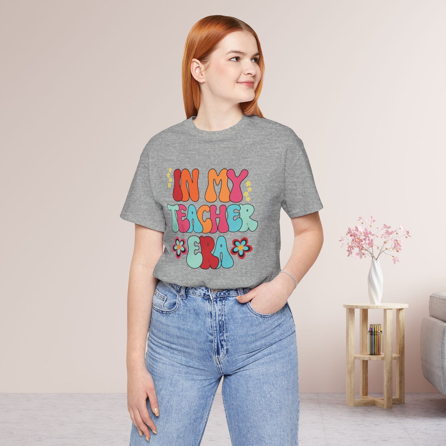 In My Teacher Era Soft Cotton Tee