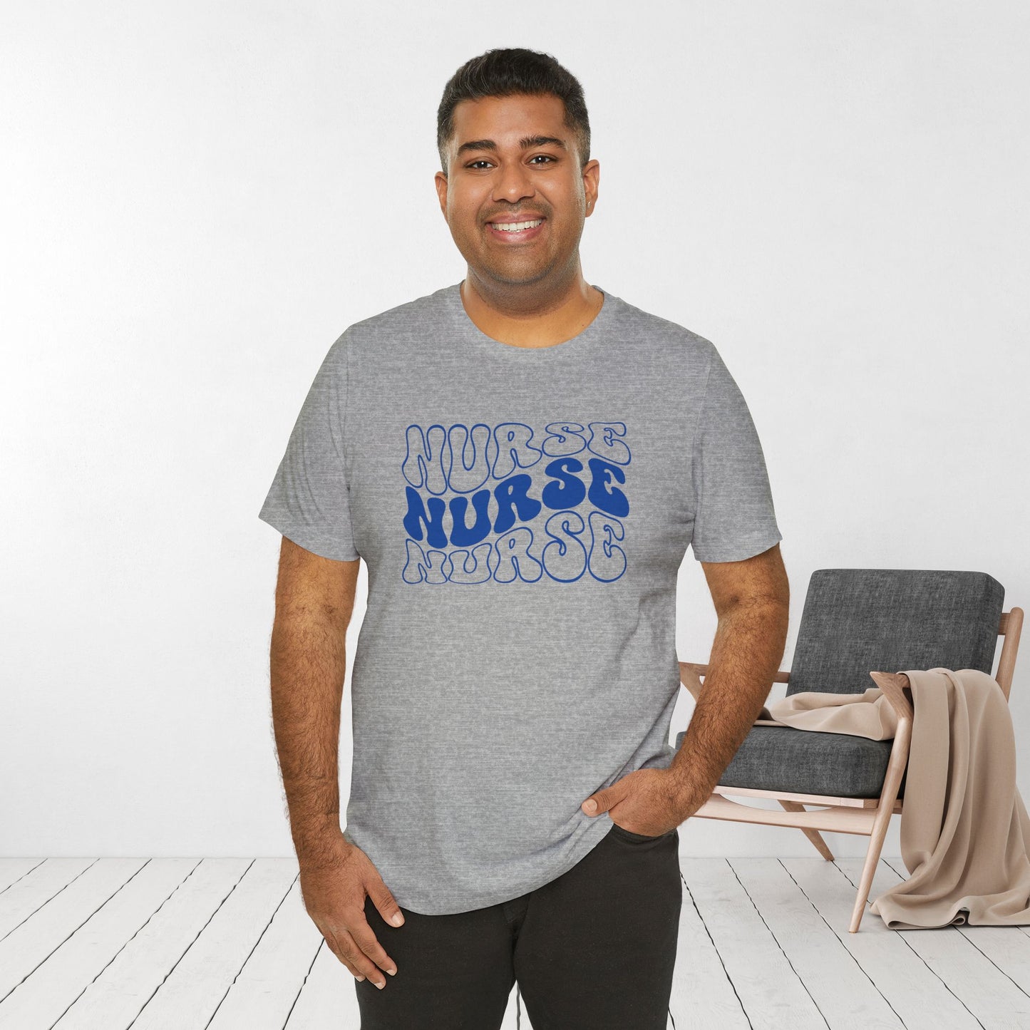 Groovy Nurse Shirt - Registered Nurse Soft Cotton Tee