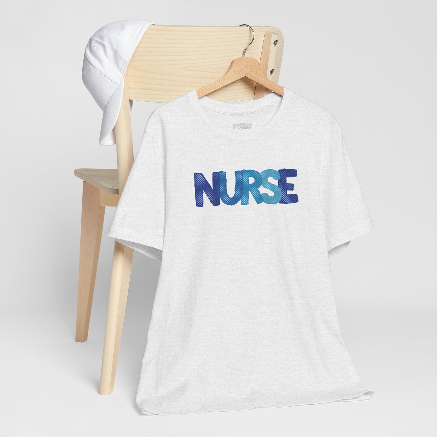 Polka Dot Nurse Shirt - Registered Nurse Soft Cotton Tee