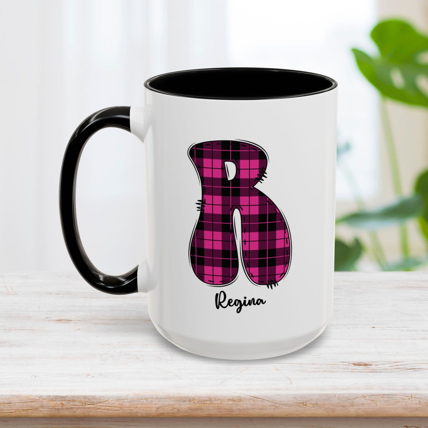 Custom Name Initial Letter Mug - Personalized Gifts A-Z