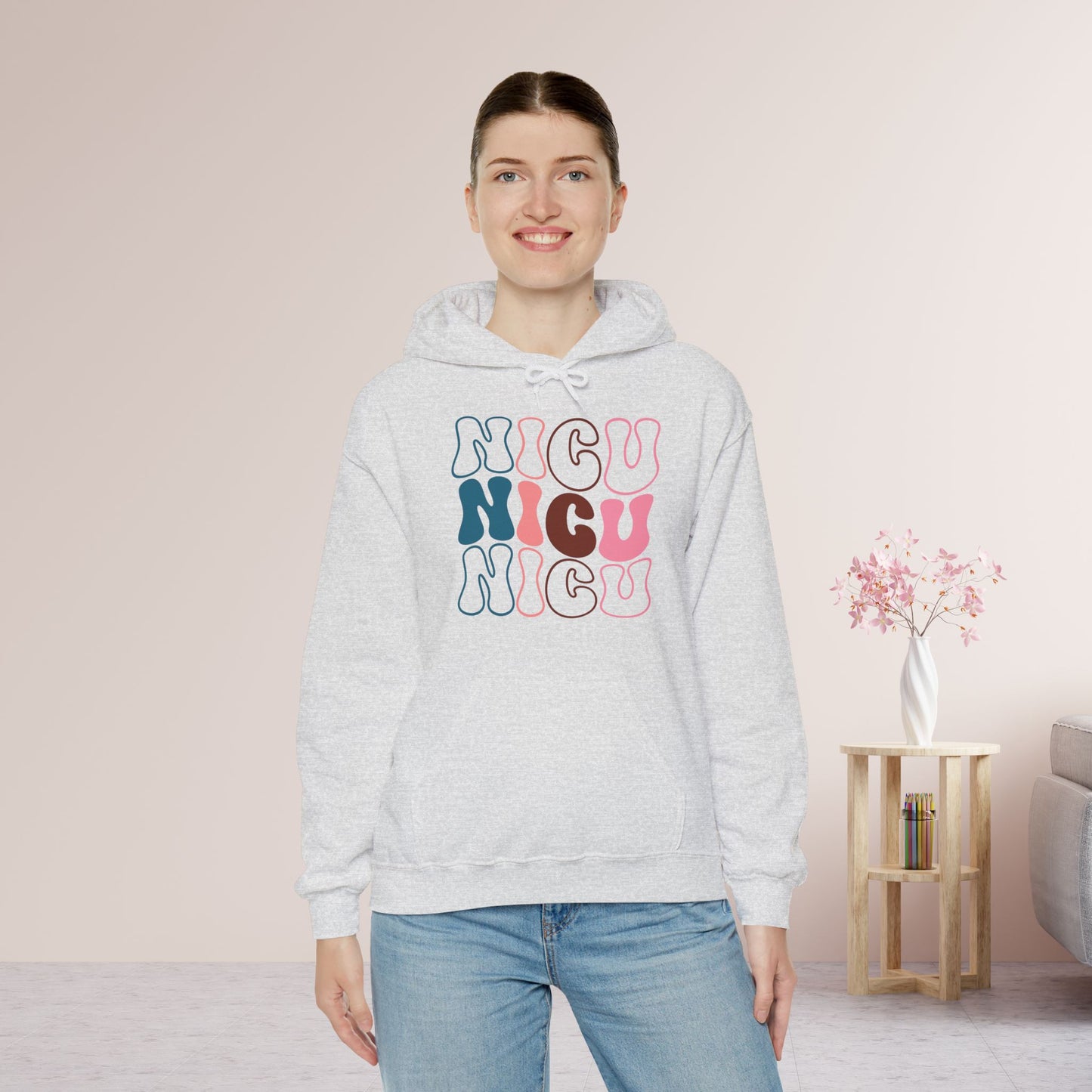 Groovy NICU Hoodie - Neonatal ICU Nurse Hoodie