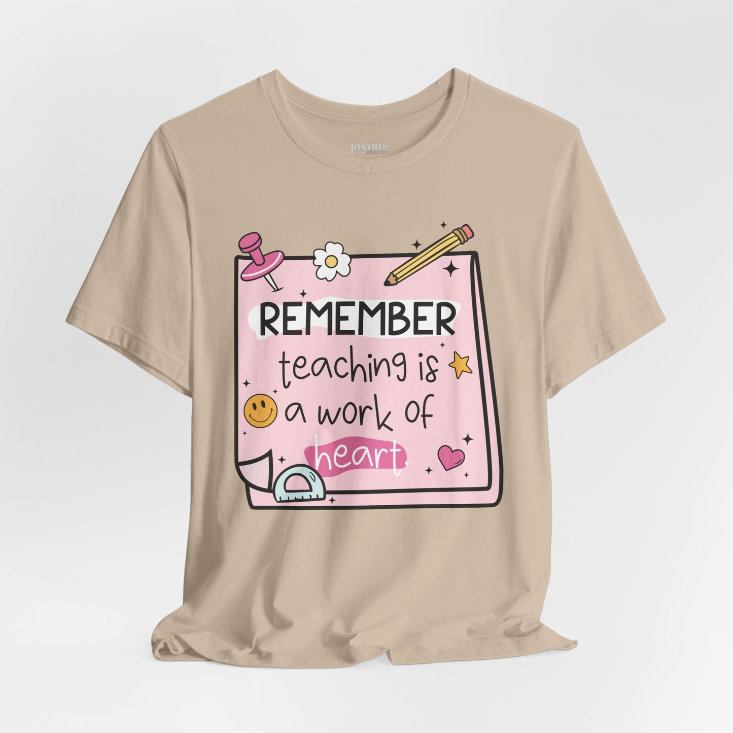 Trendy Motivational Teacher Soft Cotton Tee