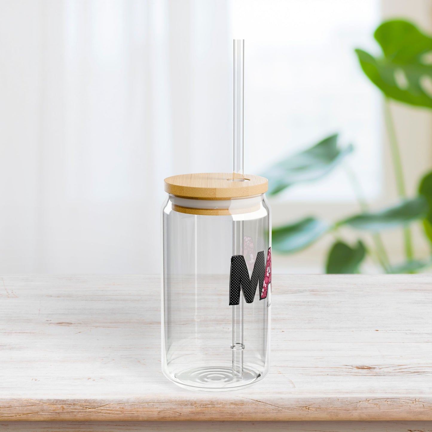 Personalized Mama Sipper Glass with Kids Names - Custom Mama Gifts
