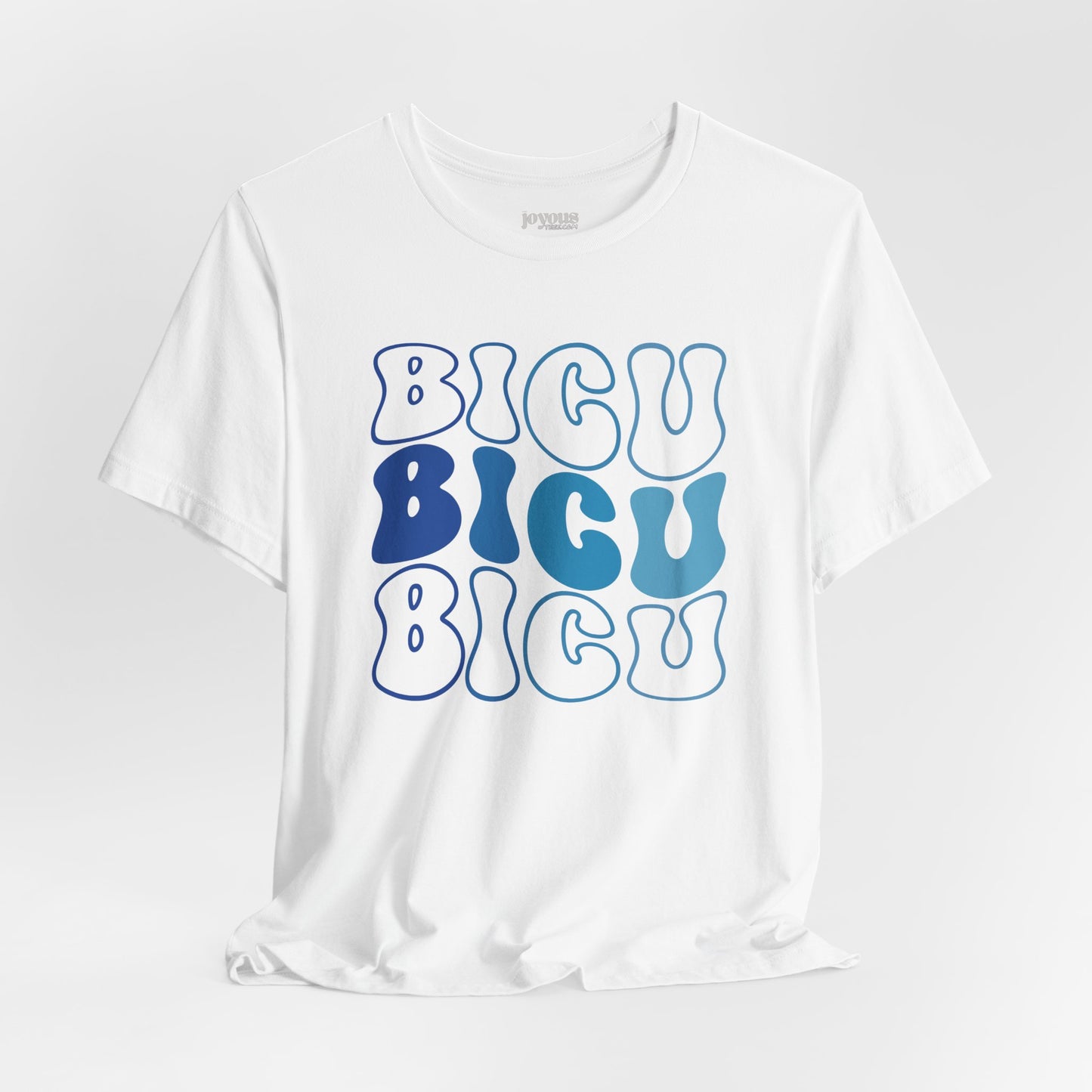 Groovy Blue BICU Shirt - Burn ICU Nurse Soft Cotton Tee