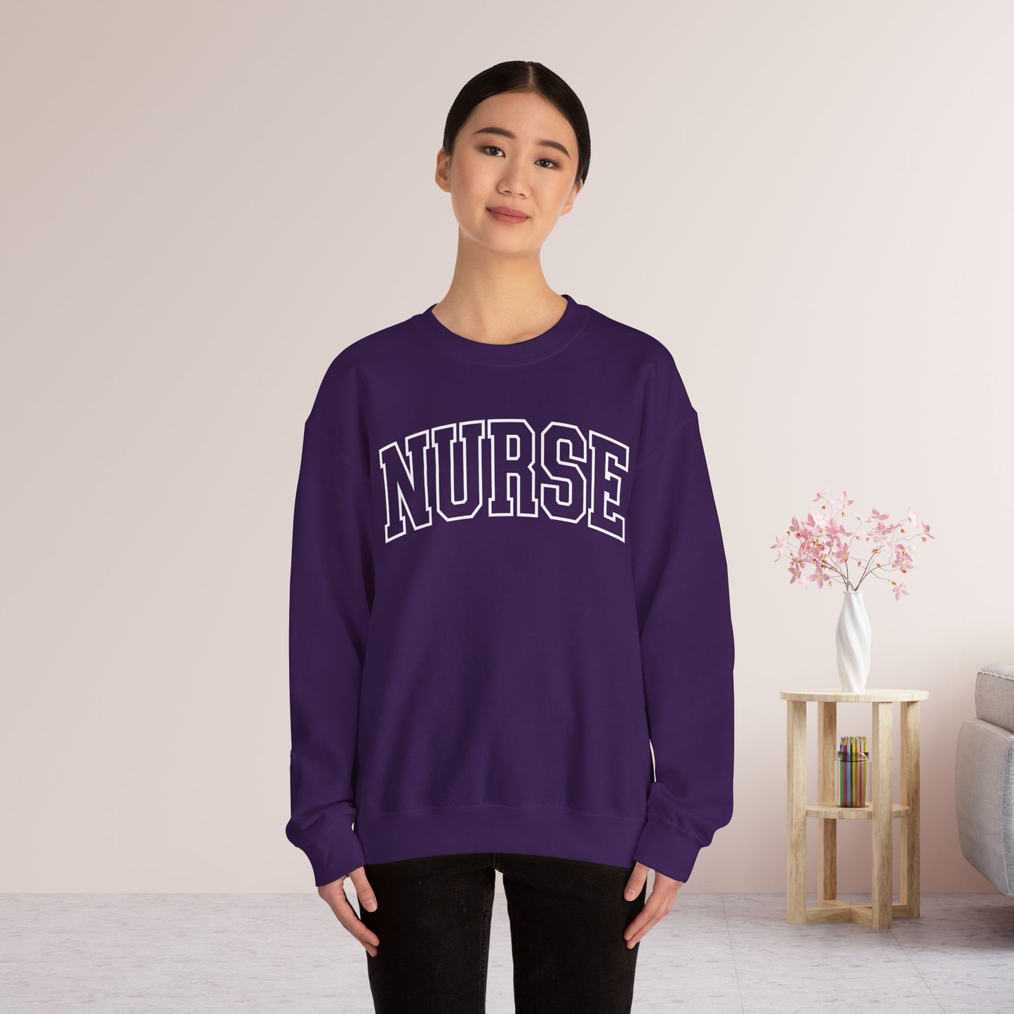 Unisex Retro Nurse Sweatshirt for Registered Nurse