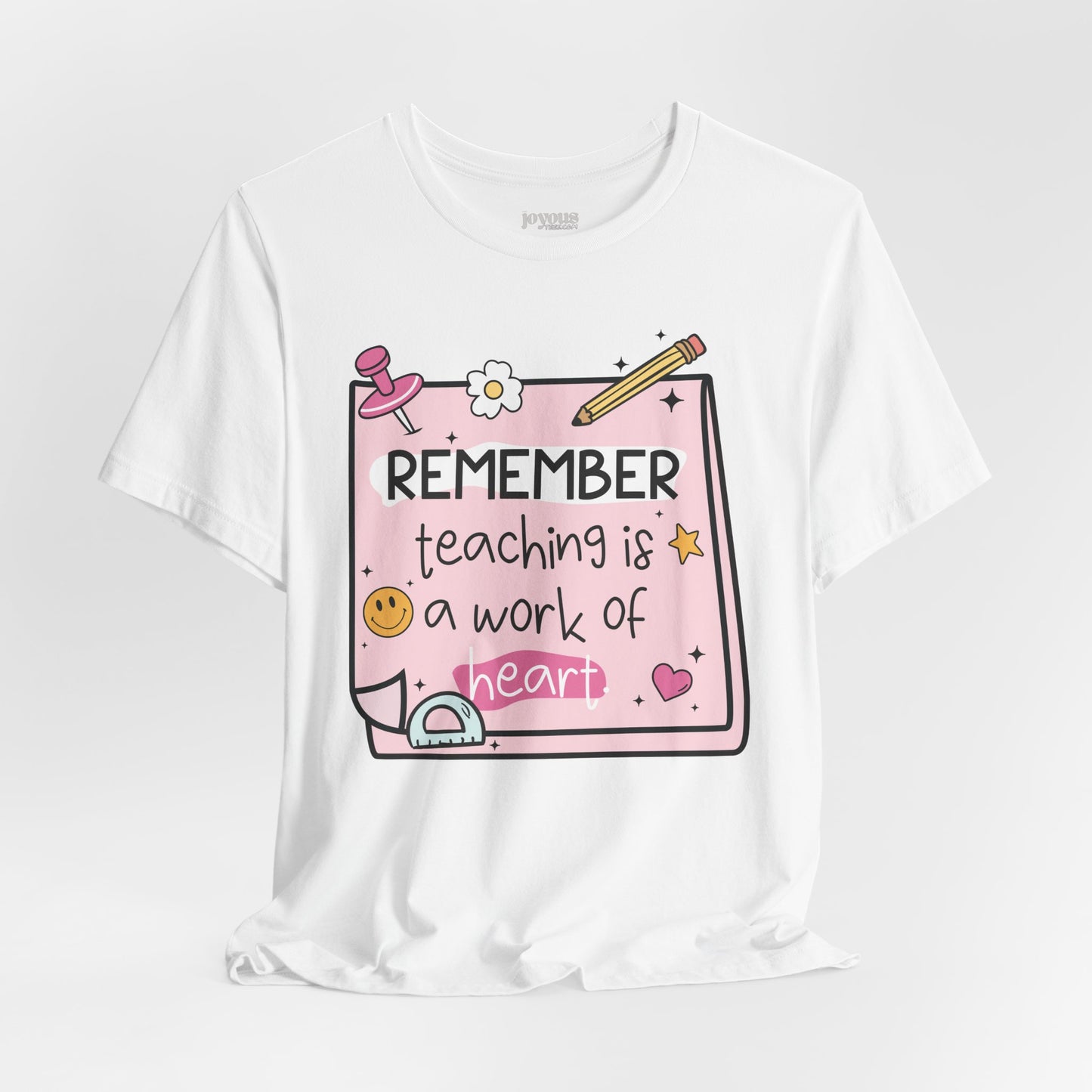 Trendy Motivational Teacher Soft Cotton Tee
