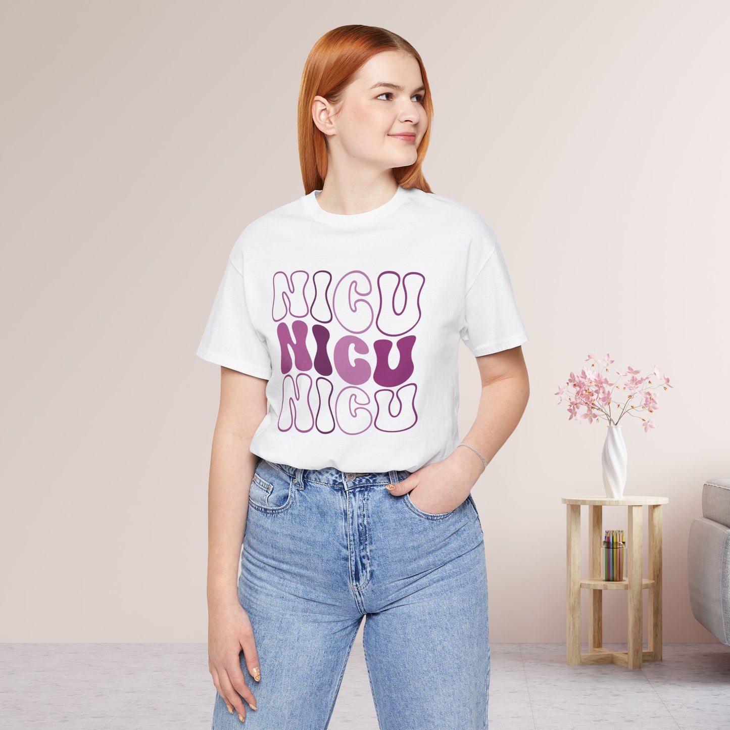 Groovy NICU Shirt - Neonatal ICU Nurse Soft Cotton Tee
