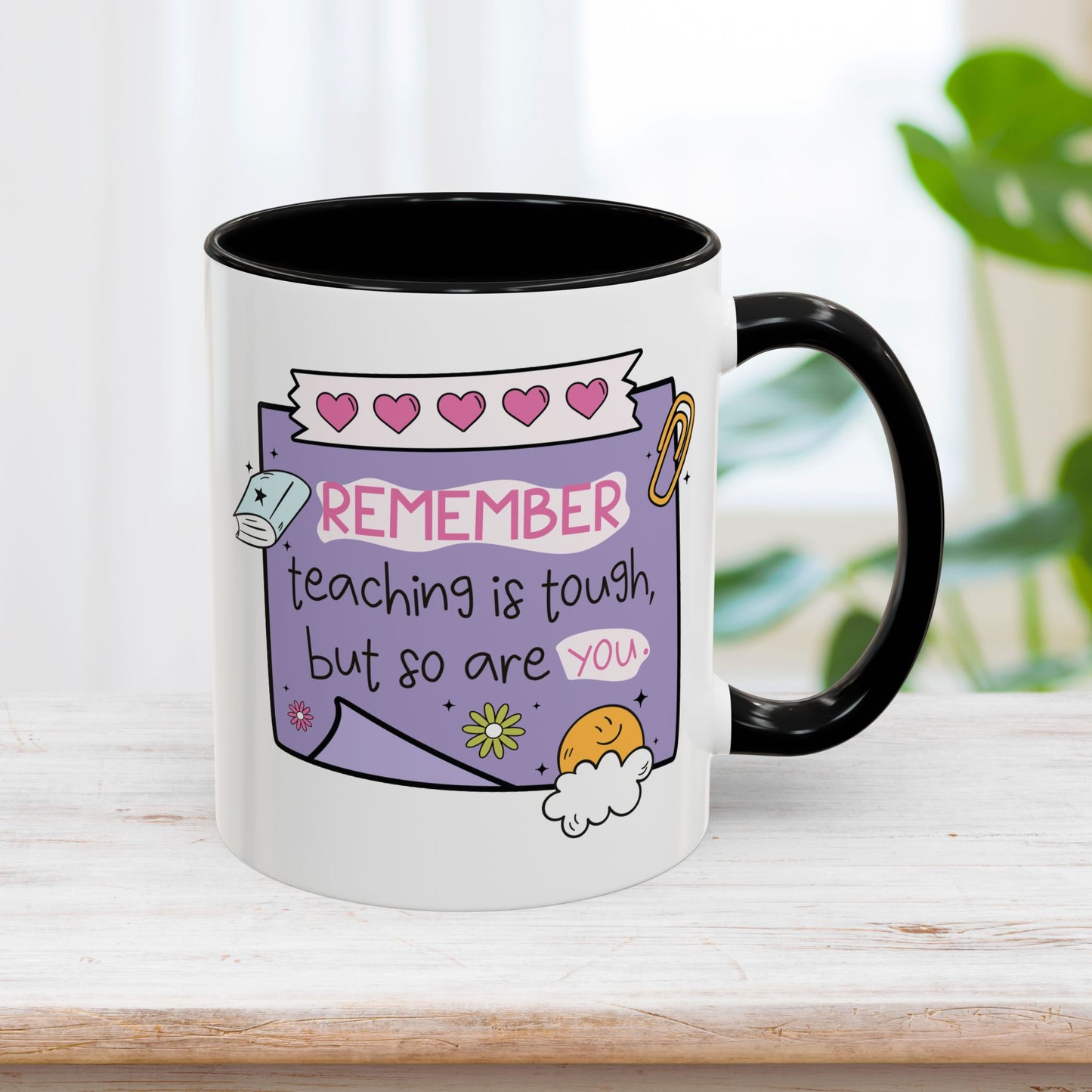 Trendy Motivational Teacher Mug