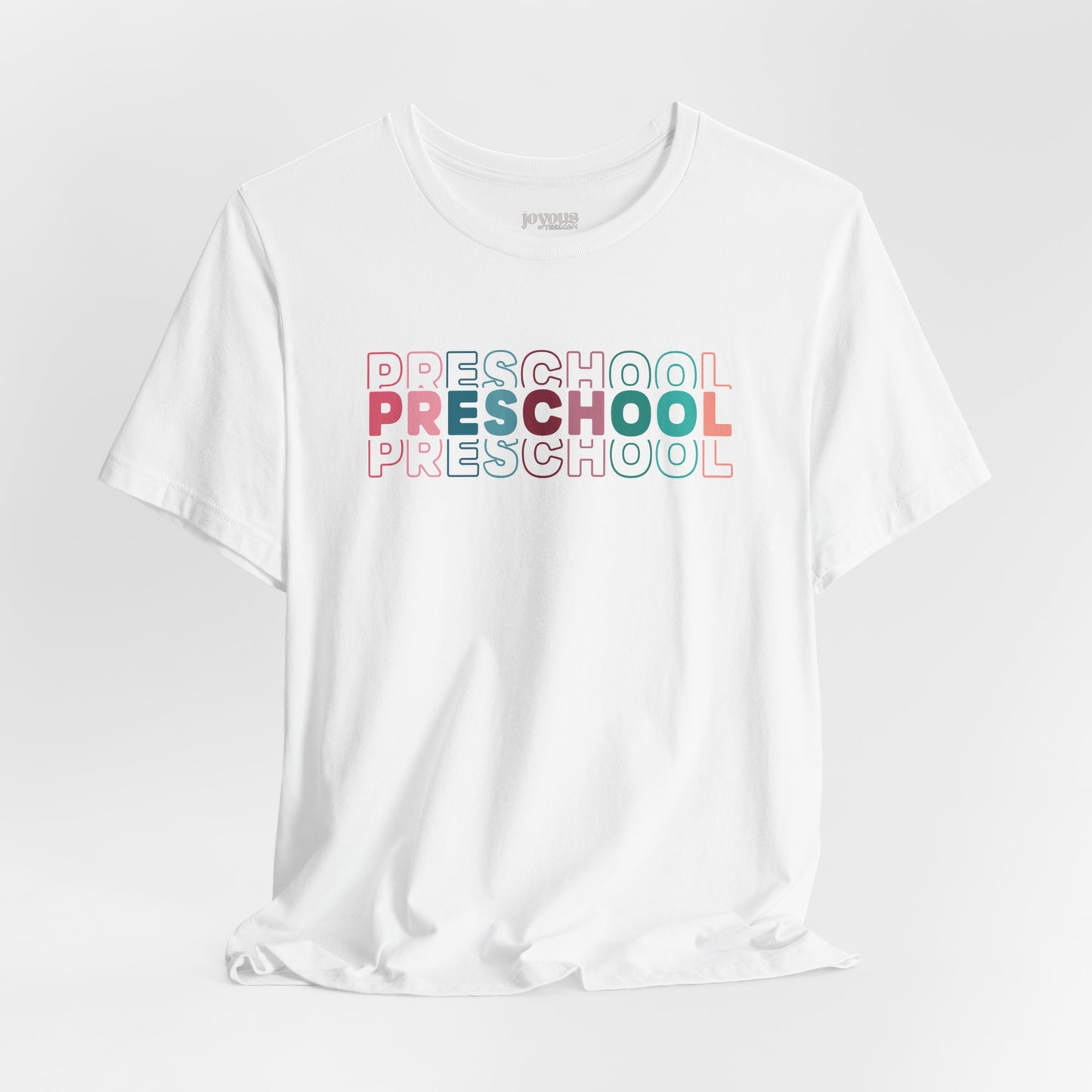 Unisex Preschool Teacher Soft Cotton Tee