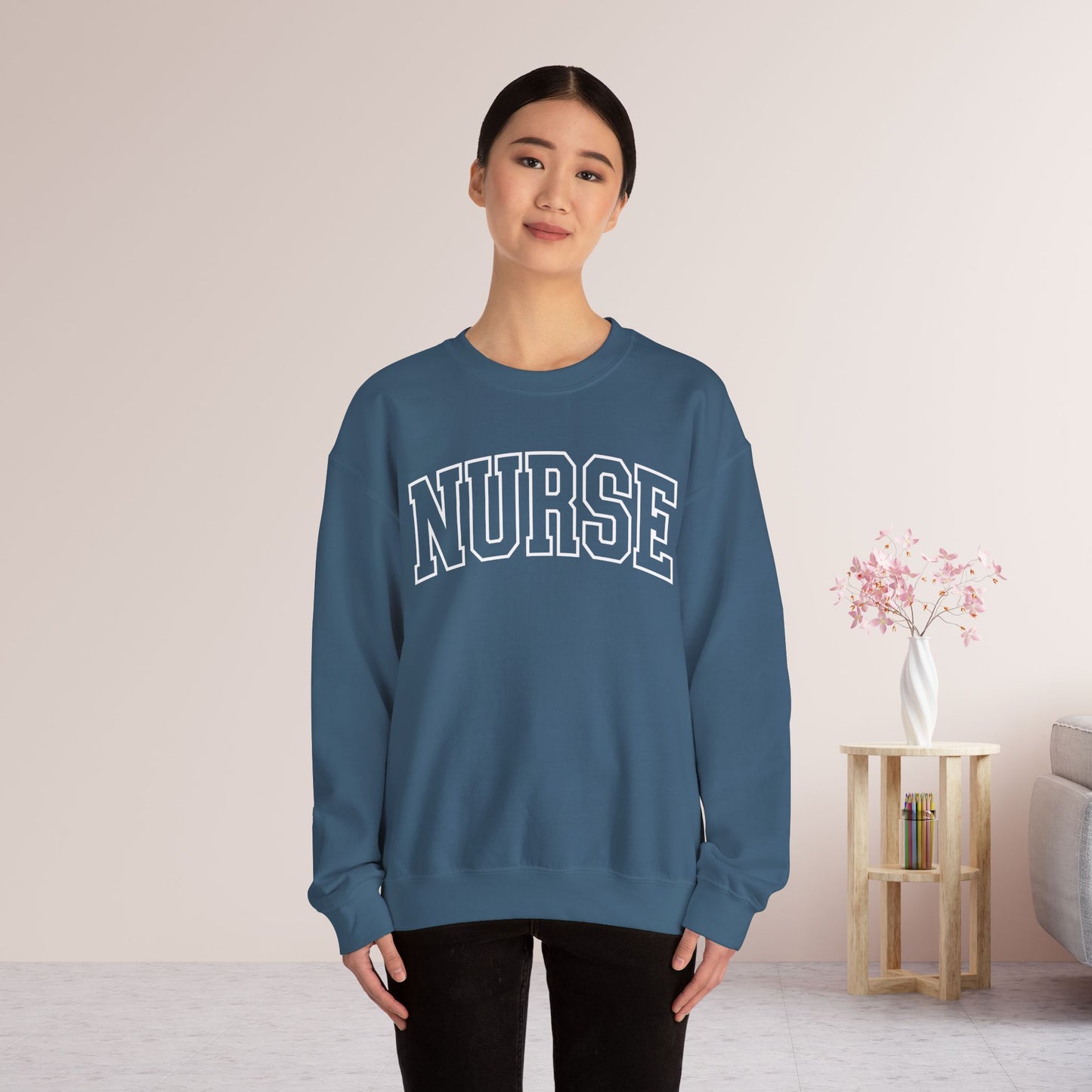 Unisex Retro Nurse Sweatshirt for Registered Nurse