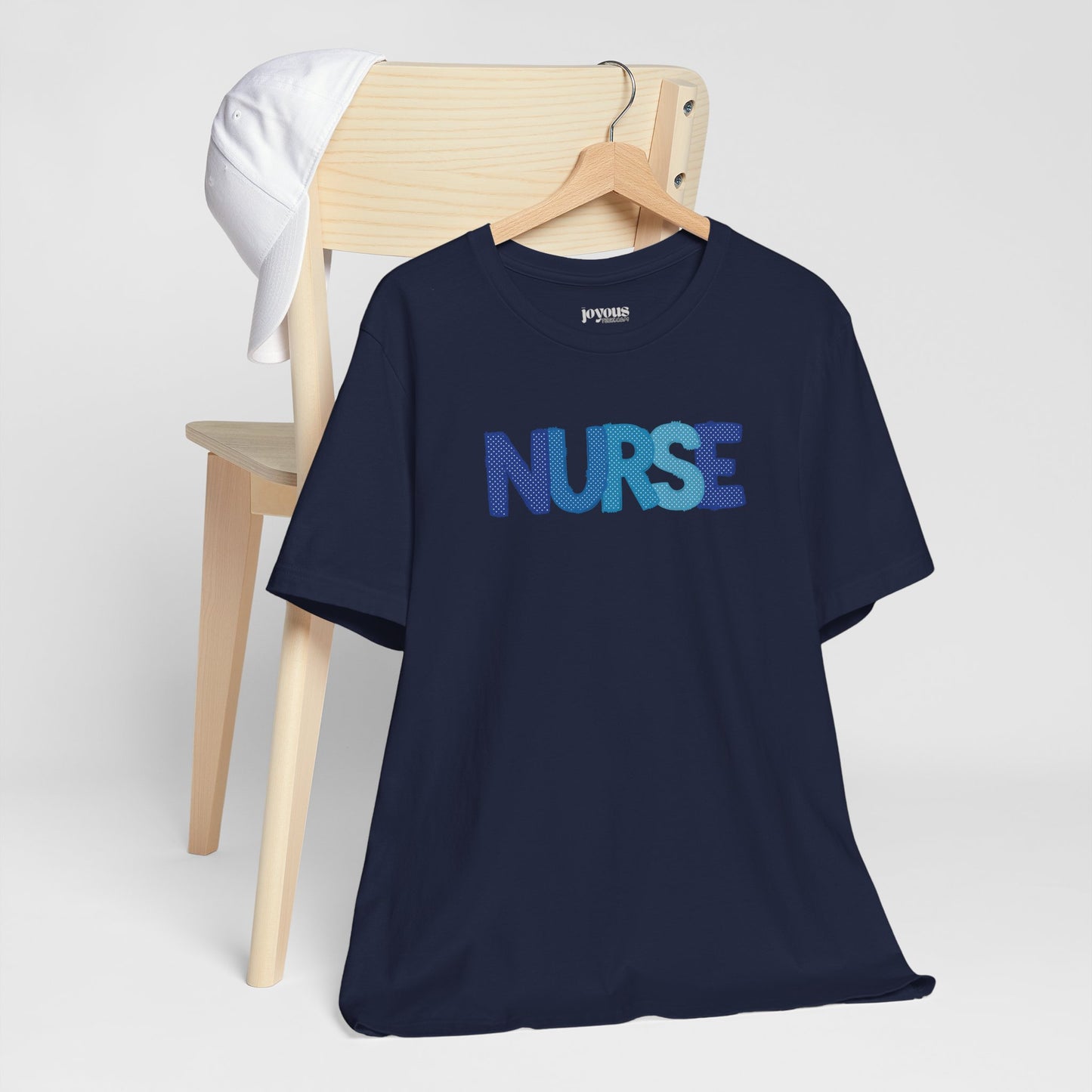 Polka Dot Nurse Shirt - Registered Nurse Soft Cotton Tee
