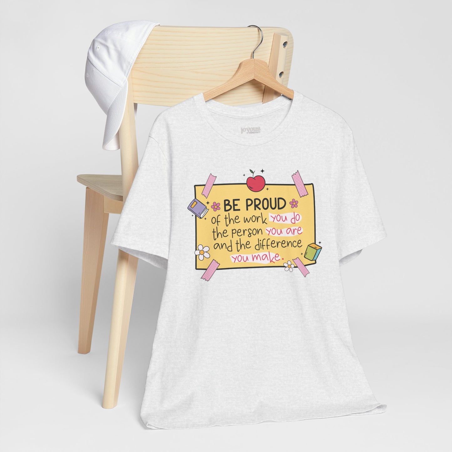 Trendy Motivational Teacher Soft Cotton Tee