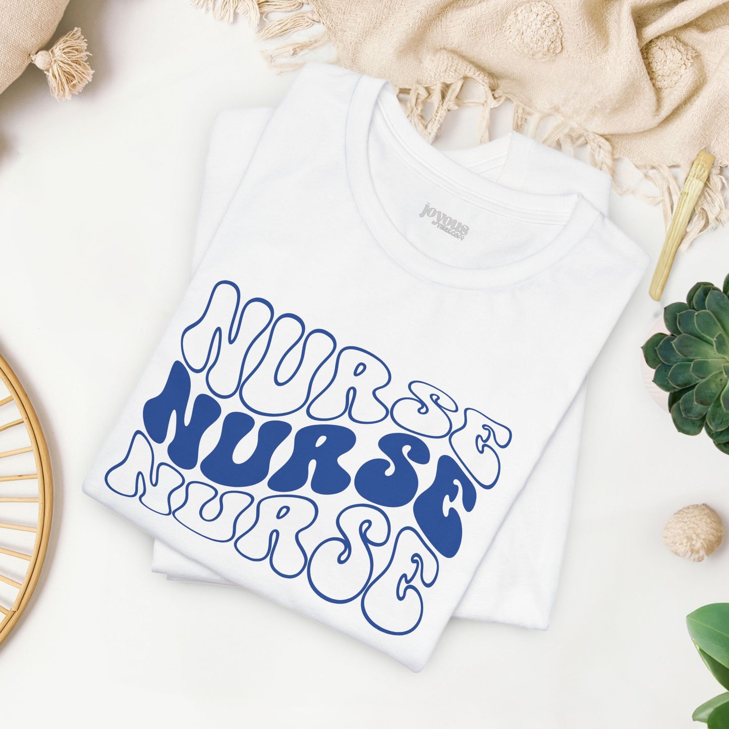 Groovy Nurse Shirt - Registered Nurse Soft Cotton Tee