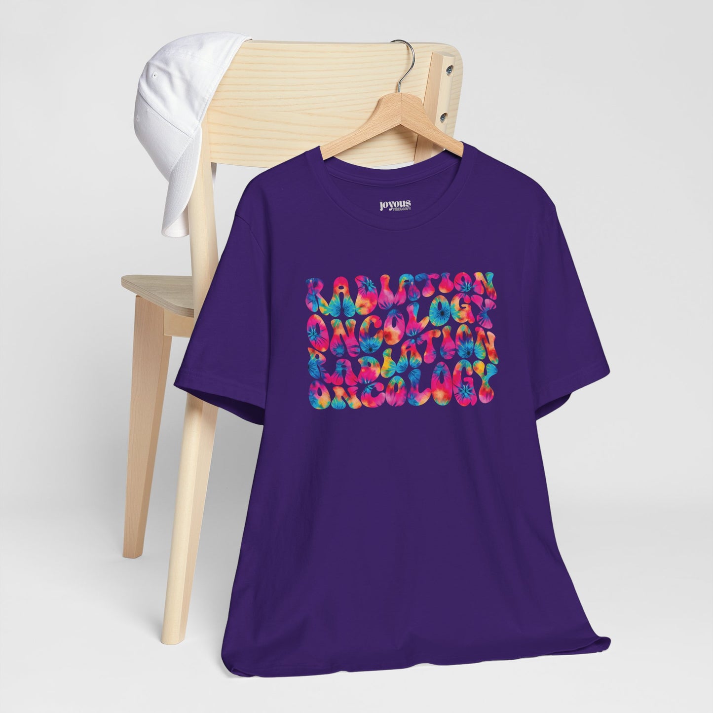 Tie Dye Groovy Radiation Oncology Soft Cotton Tee