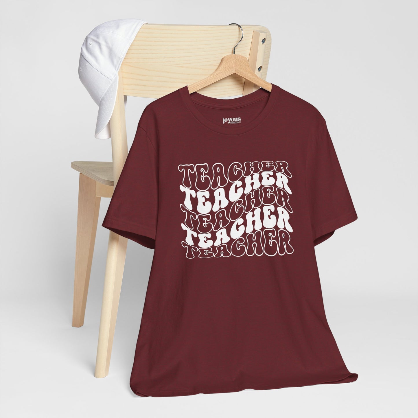 Groovy Teacher Soft Cotton Tee for School Teachers