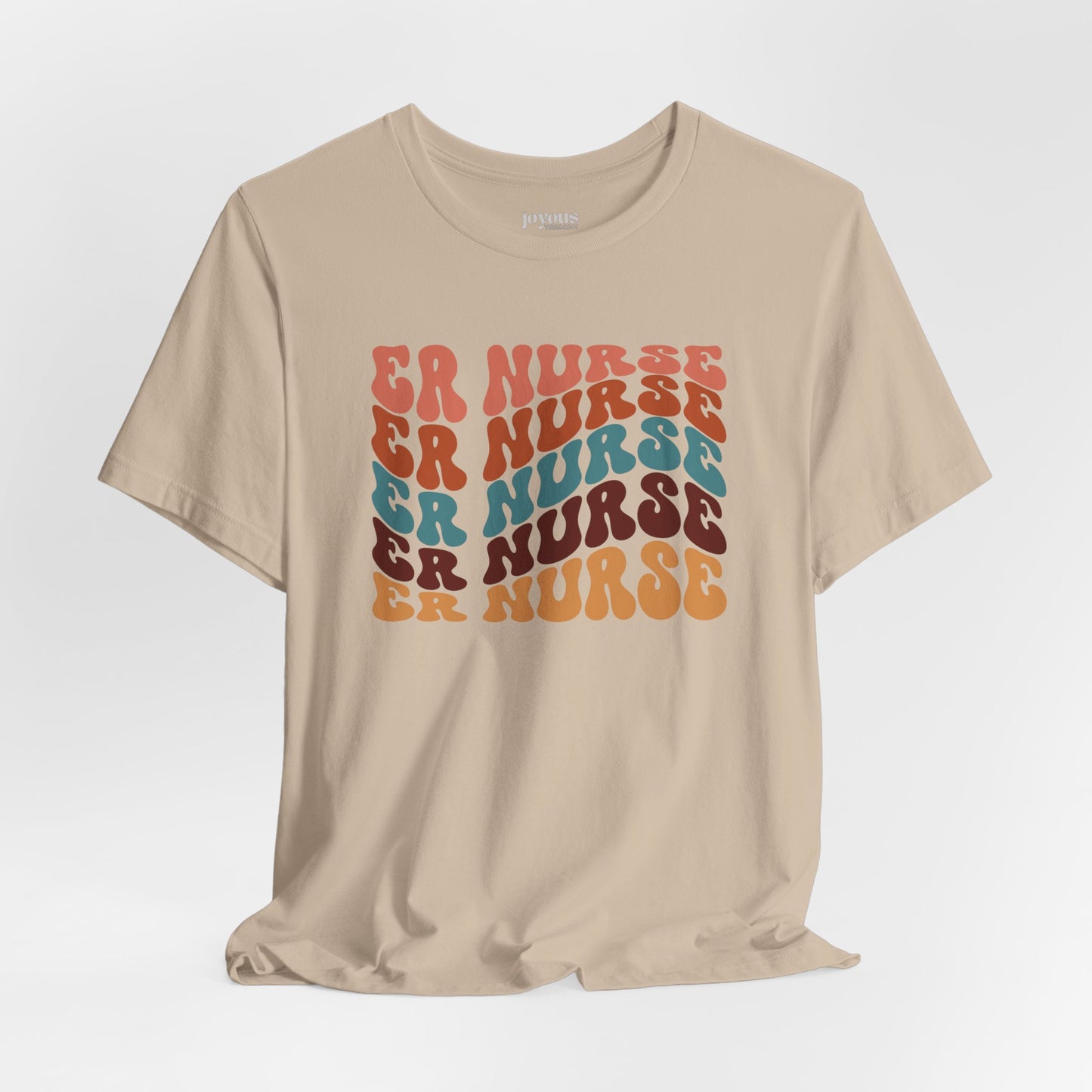 Groovy ER Nurse Shirt - Emergency Nurse Soft Cotton Tee