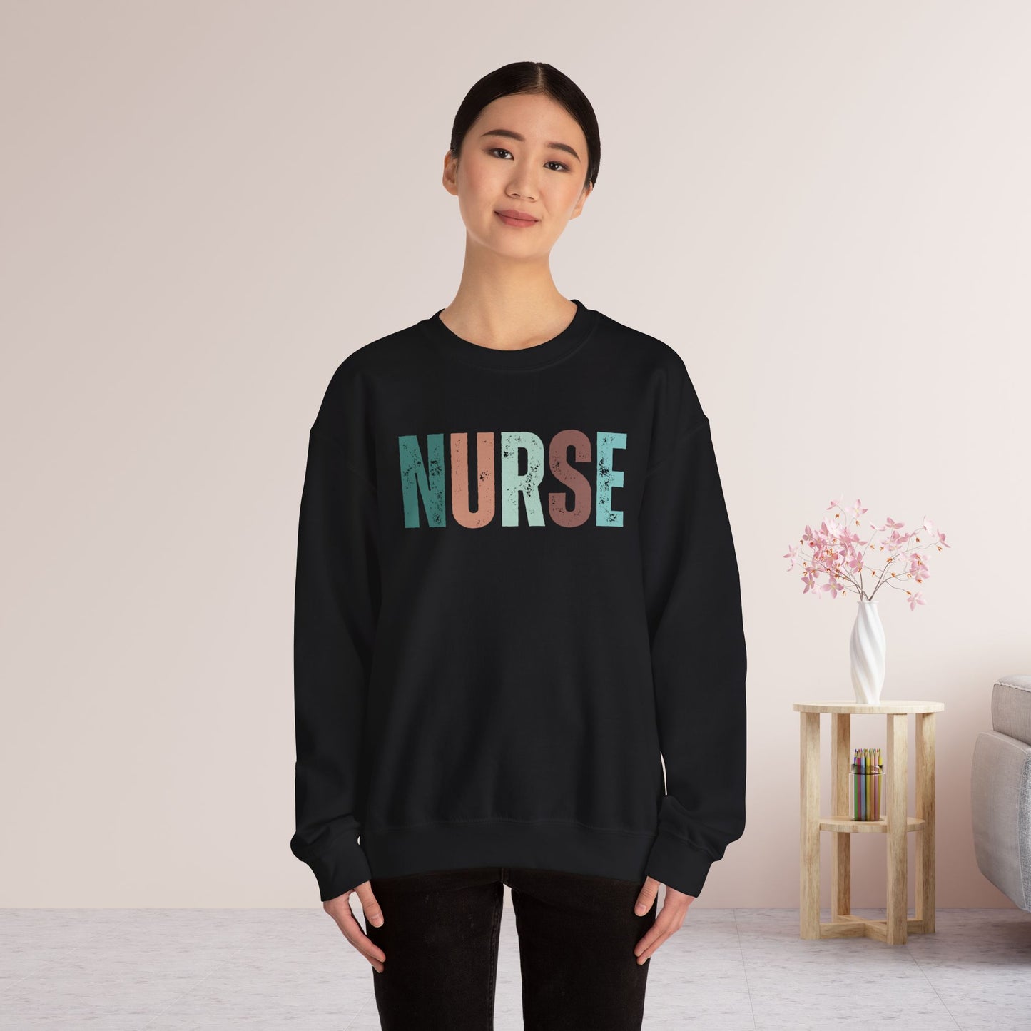 Retro Registered Nurse Sweatshirt