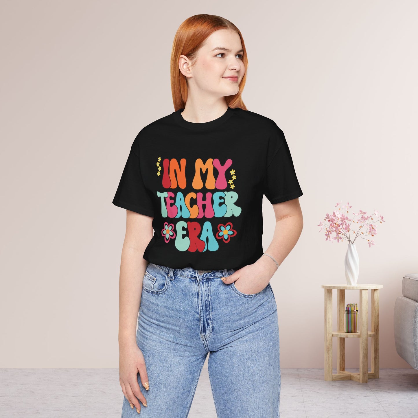 In My Teacher Era Soft Cotton Tee