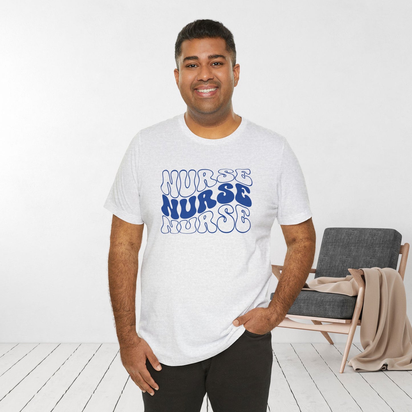 Groovy Nurse Shirt - Registered Nurse Soft Cotton Tee