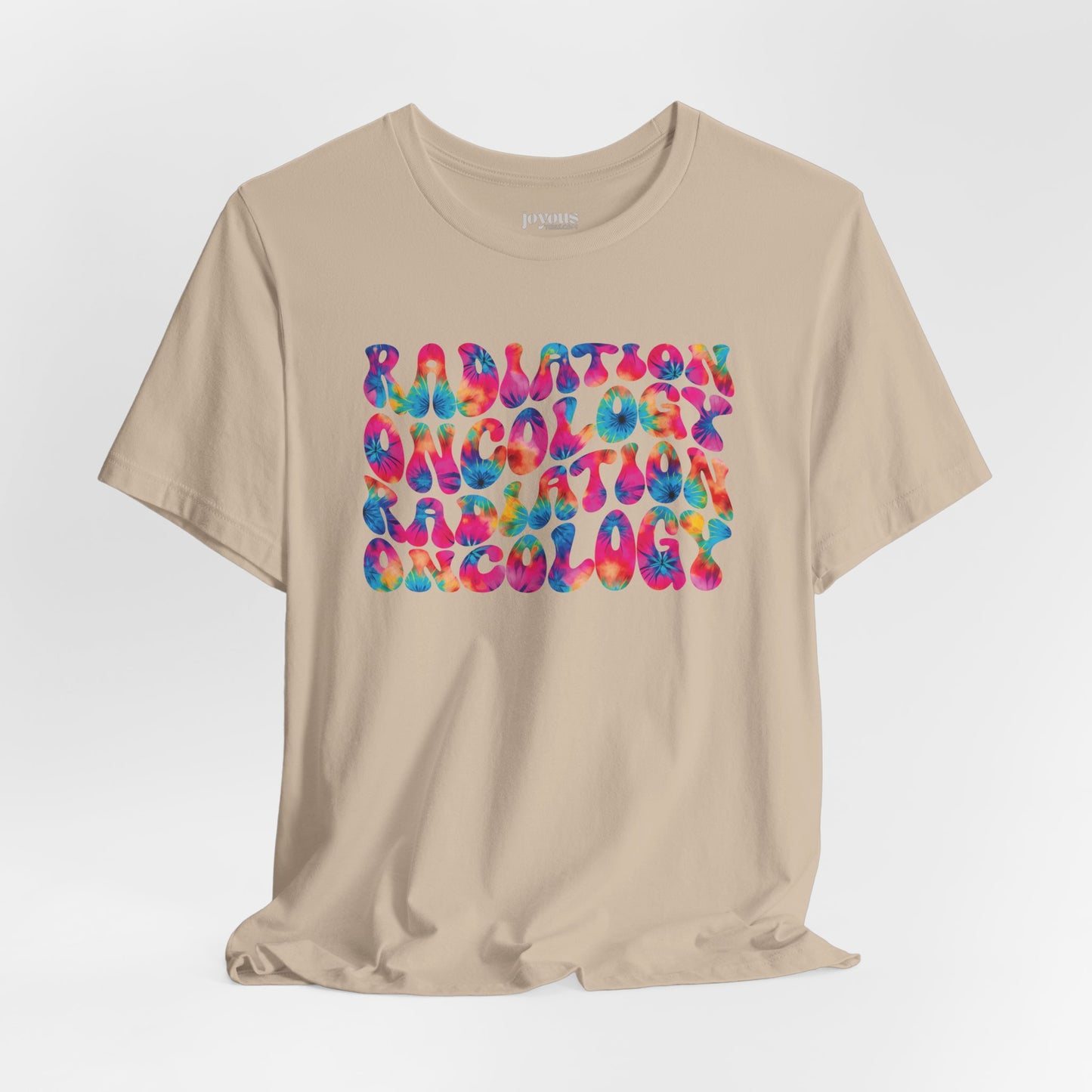 Tie Dye Groovy Radiation Oncology Soft Cotton Tee