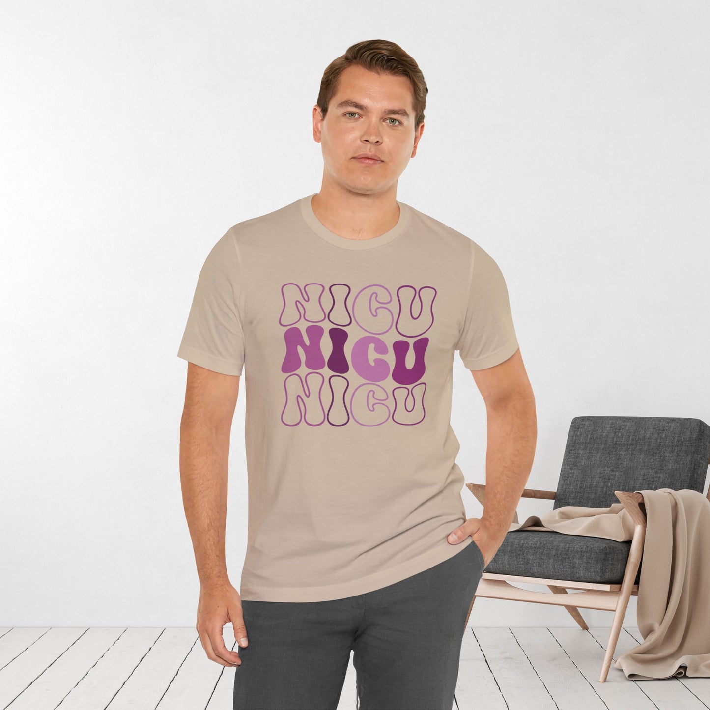 Groovy NICU Shirt - Neonatal ICU Nurse Soft Cotton Tee