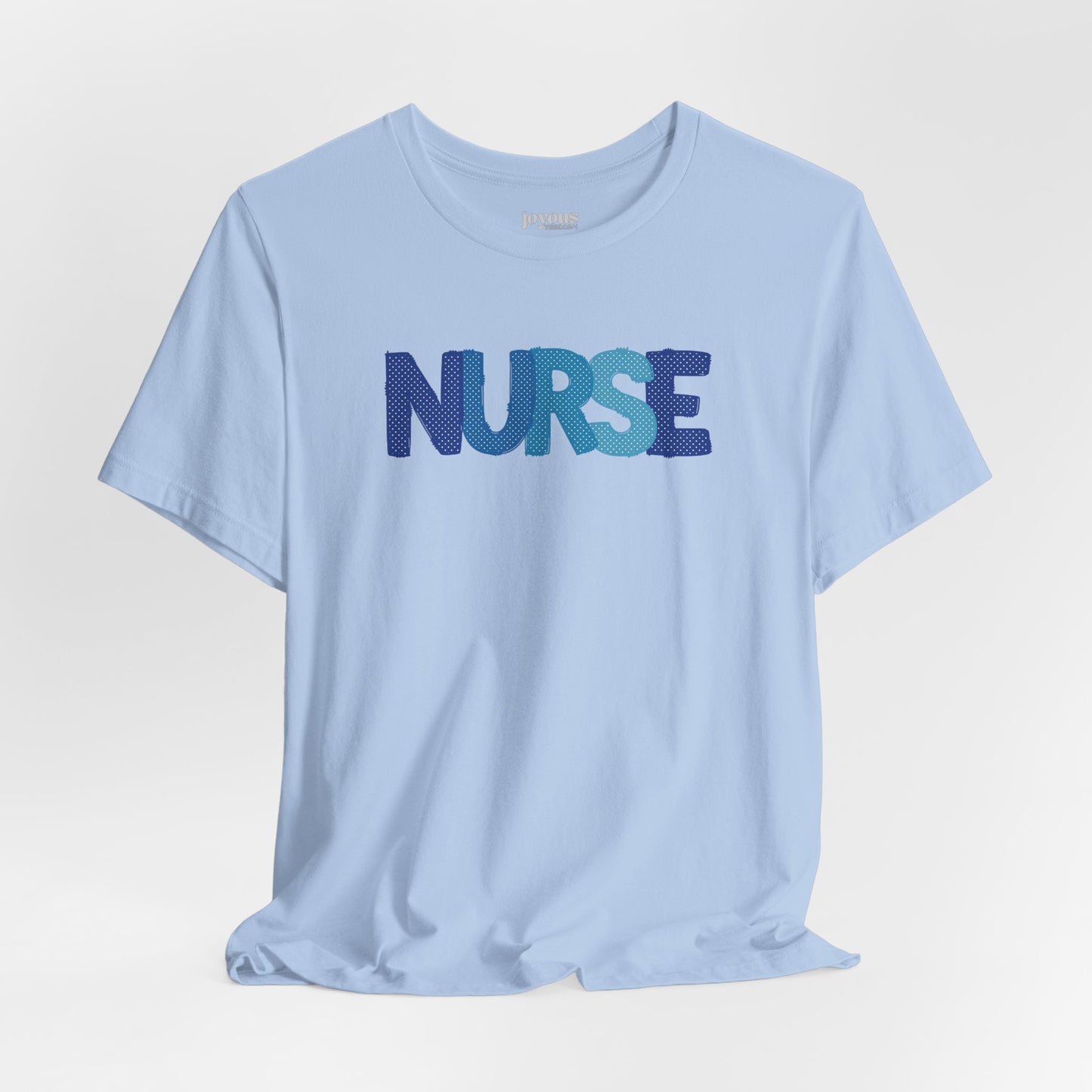 Polka Dot Nurse Shirt - Registered Nurse Soft Cotton Tee