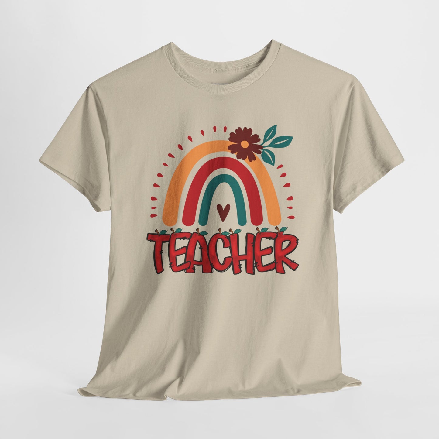 Trendy Teacher Shirt - Back to School Heavy Cotton Tee