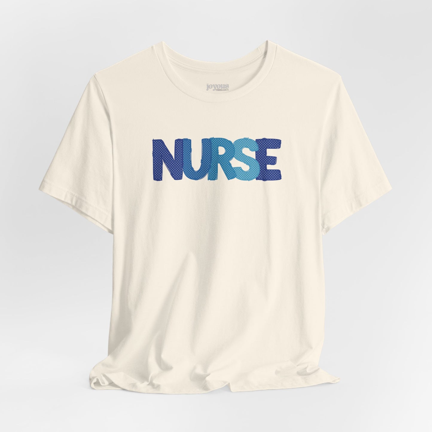Polka Dot Nurse Shirt - Registered Nurse Soft Cotton Tee