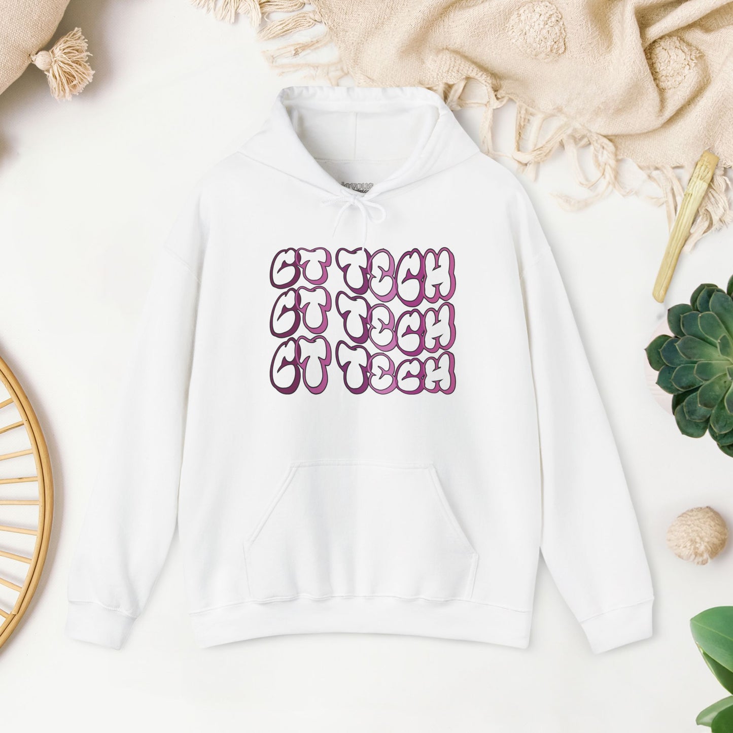 Groovy Purple CT Tech Hoodie - CT Technologist Hoodie