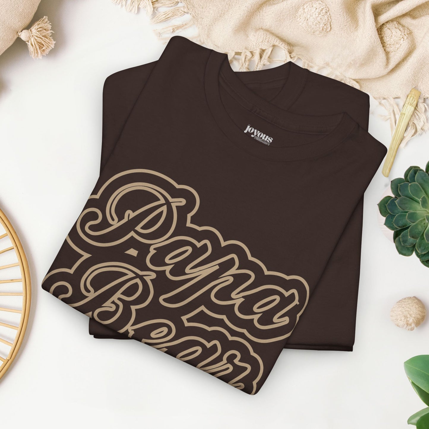 Papa Bear Heavy Cotton Tee - Gift for Dad for Father's Day