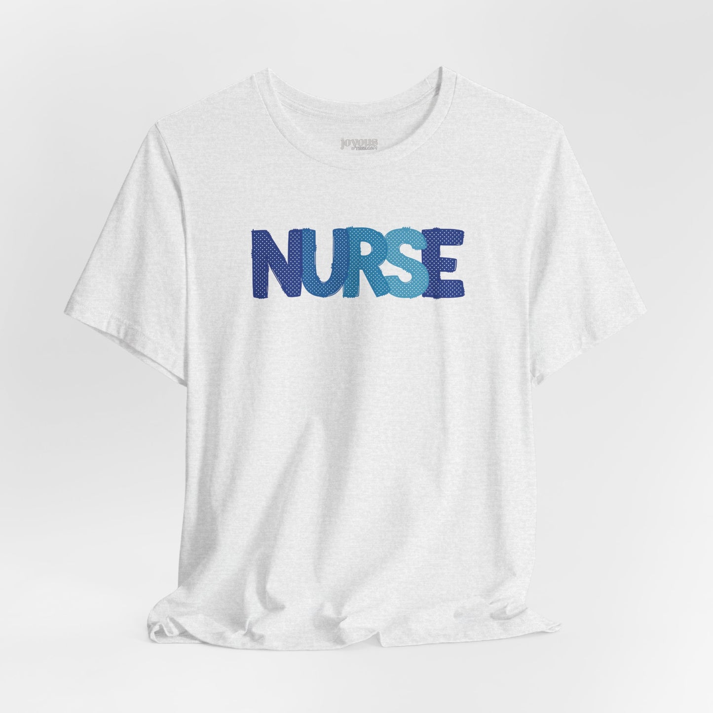 Polka Dot Nurse Shirt - Registered Nurse Soft Cotton Tee