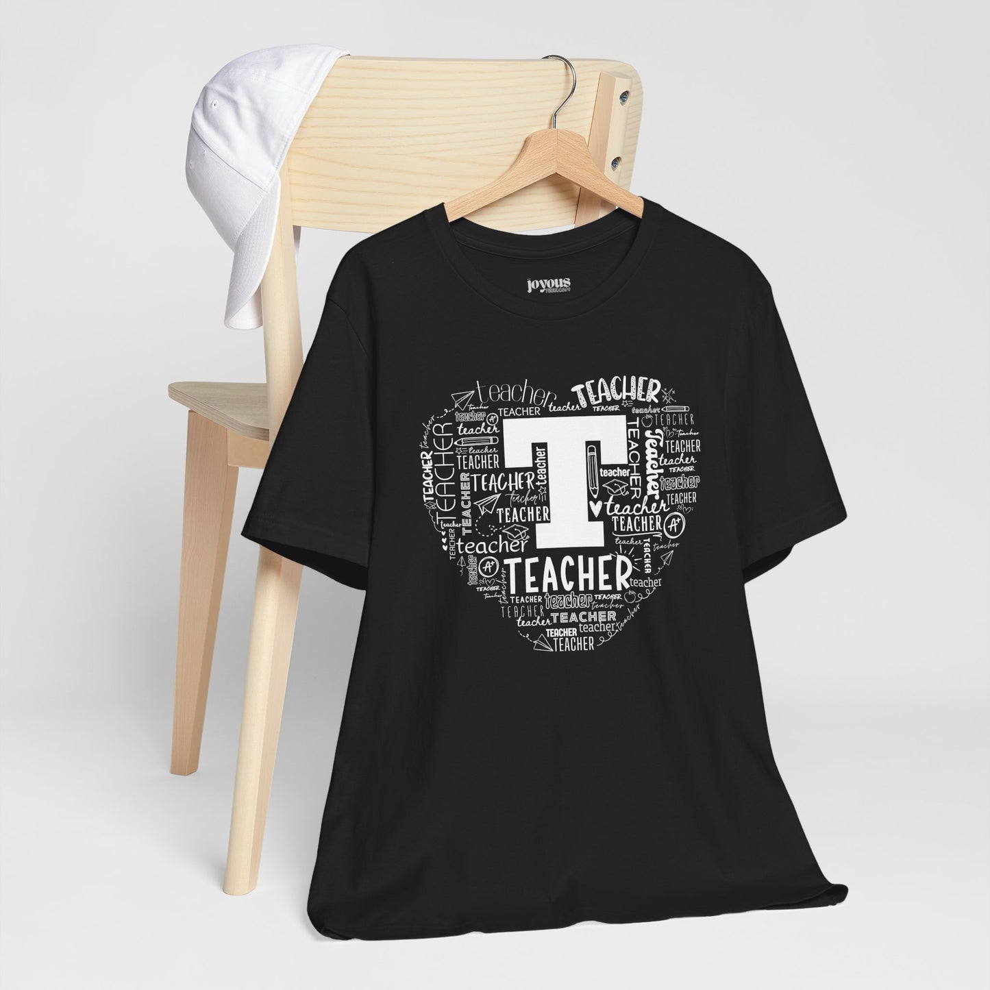 Trendy Teacher Soft Cotton Tee for School Teachers