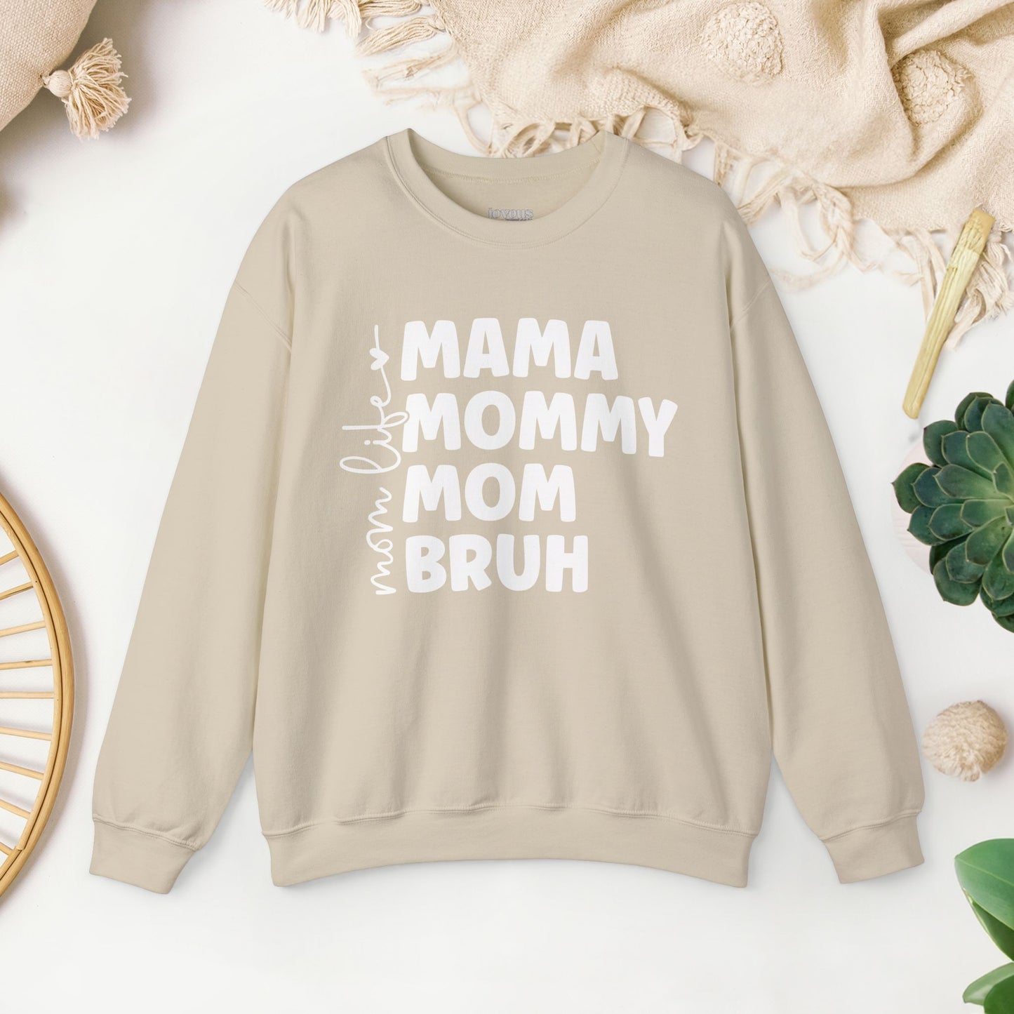 Mom Life Sweatshirt - Mama Crewneck Pullover