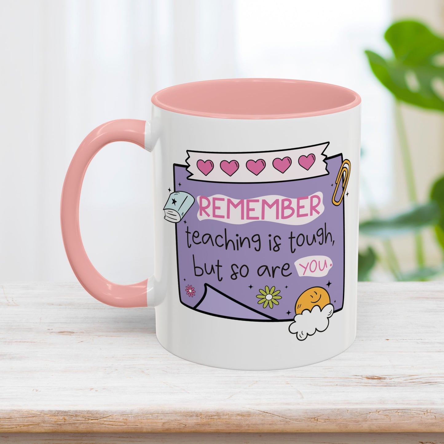 Trendy Motivational Teacher Mug