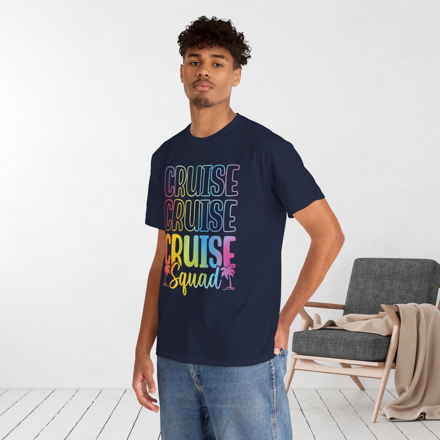 Cruise Squad Shirt - Family Cruise Vacation Heavy Cotton Tee