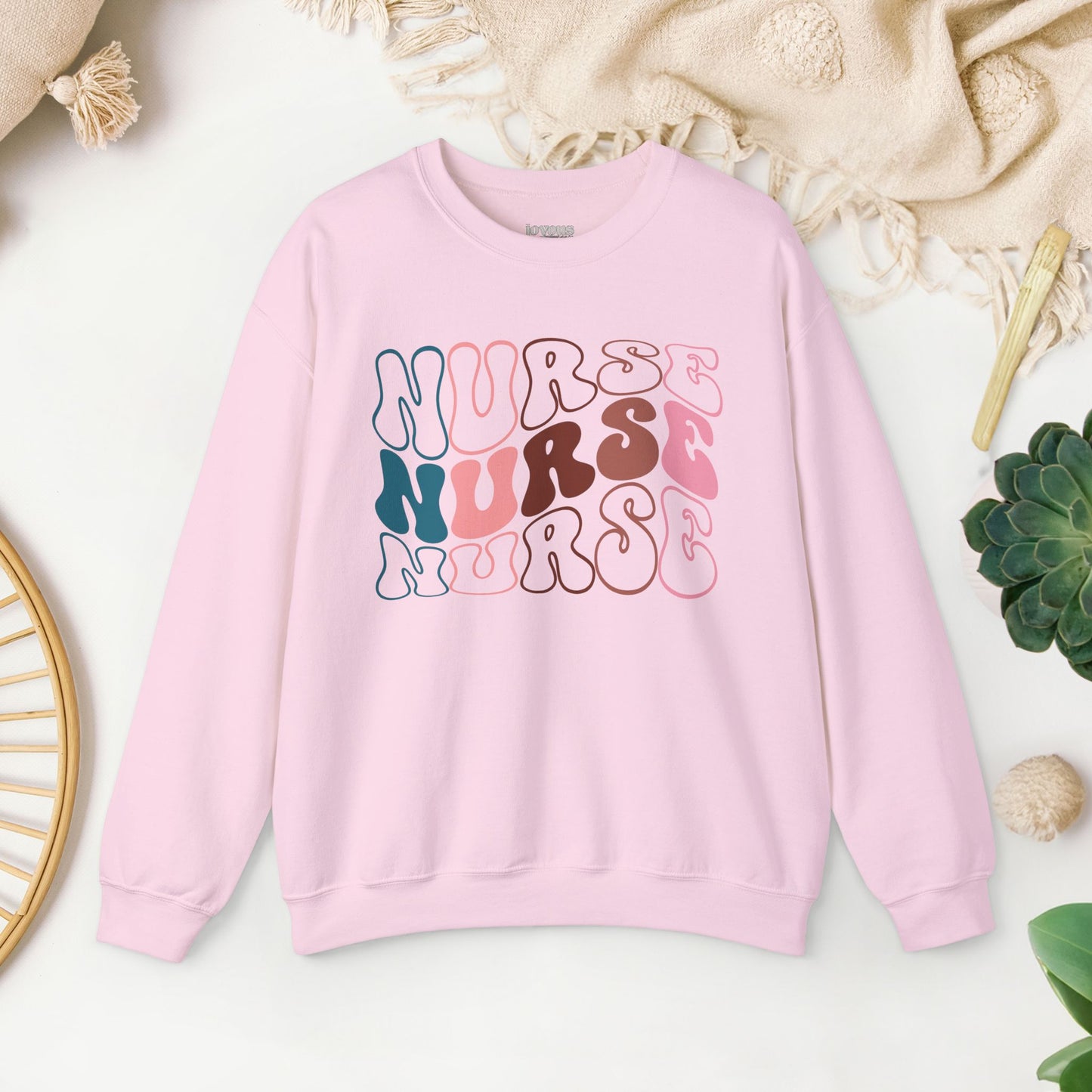 Groovy Nurse Sweatshirt for Registered Nurse