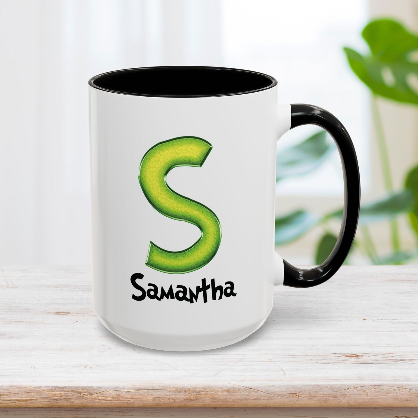 Custom Name Initial Grinch Letter Mug - Personalized Christmas Gifts - Grinch Mug A-Z